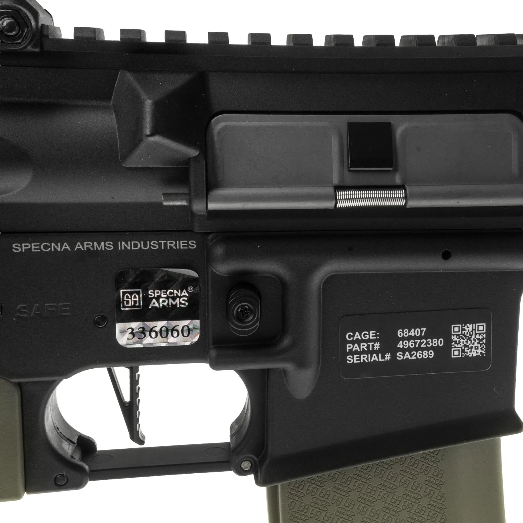 B-Ware Specna Arms SA-FH09 Flex Brushless w/ HAL2 ETU, Olive
