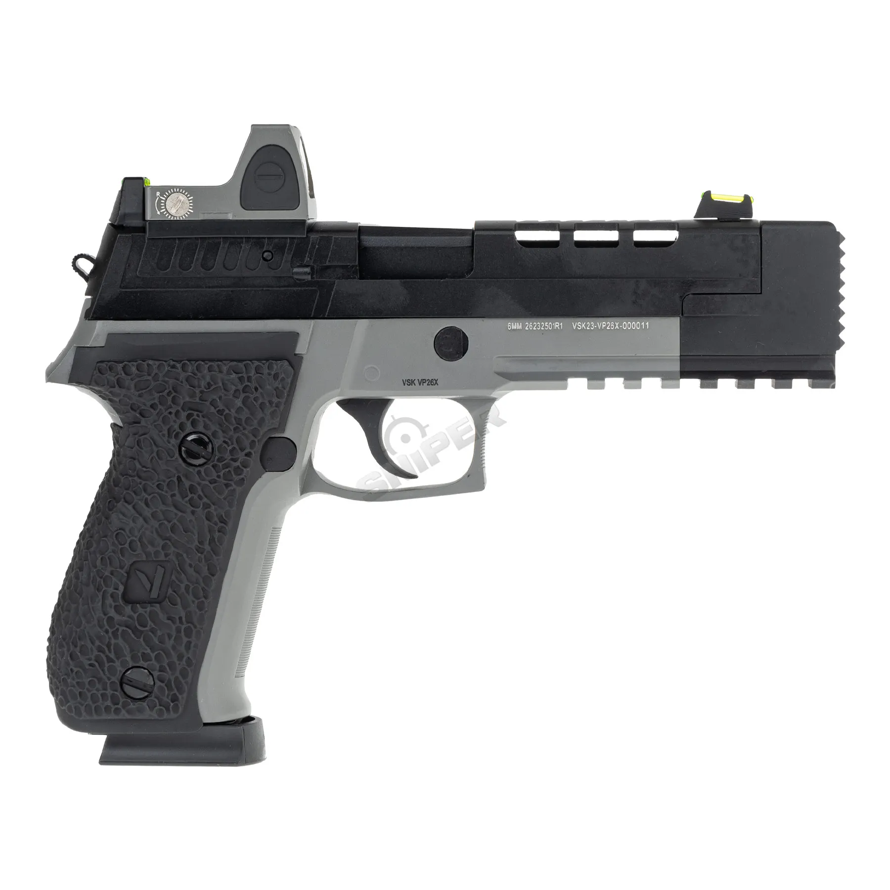 Vorsk VP-26X BDS GBB, Grey/Black