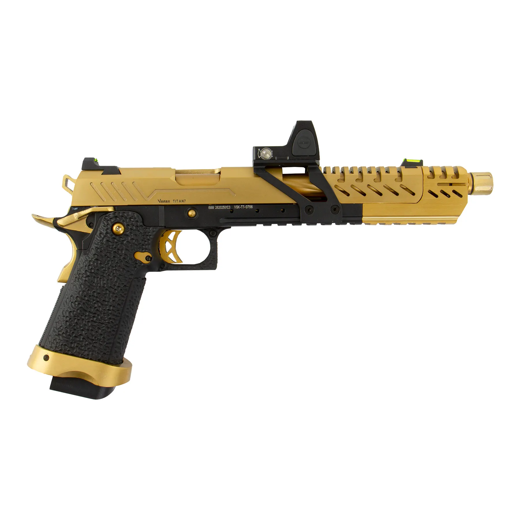 Vorsk Hi-Capa Titan 7 BDS, Gold