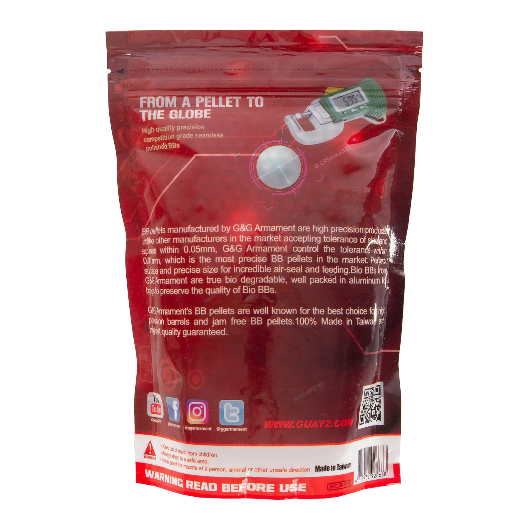 0,20g Perfect Sperical BBs 3000er Bag