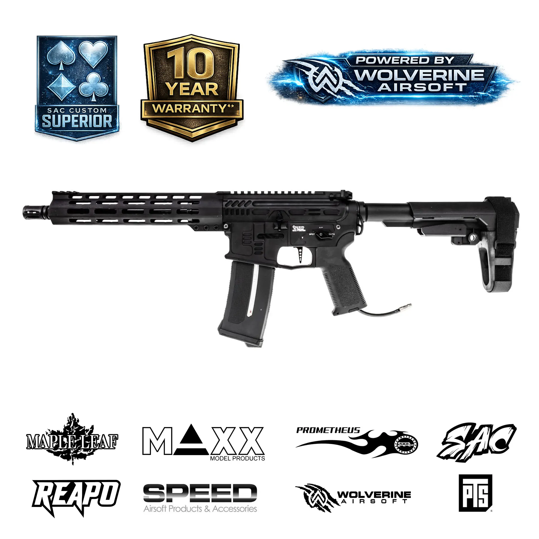 SAC AR SOLID - "Black Mamba", HPA