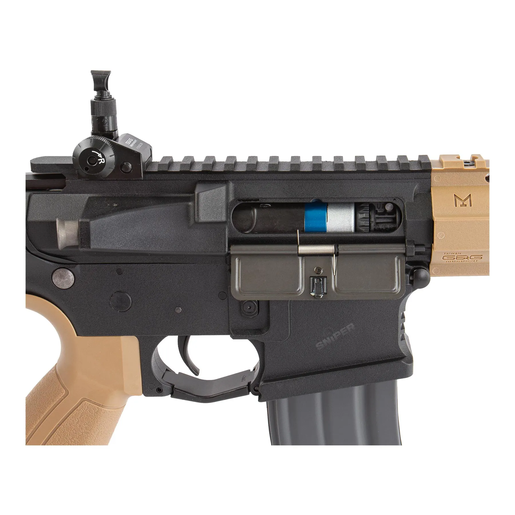 CM16 Raider 2.0 Tan, < 0,5Joule AEG