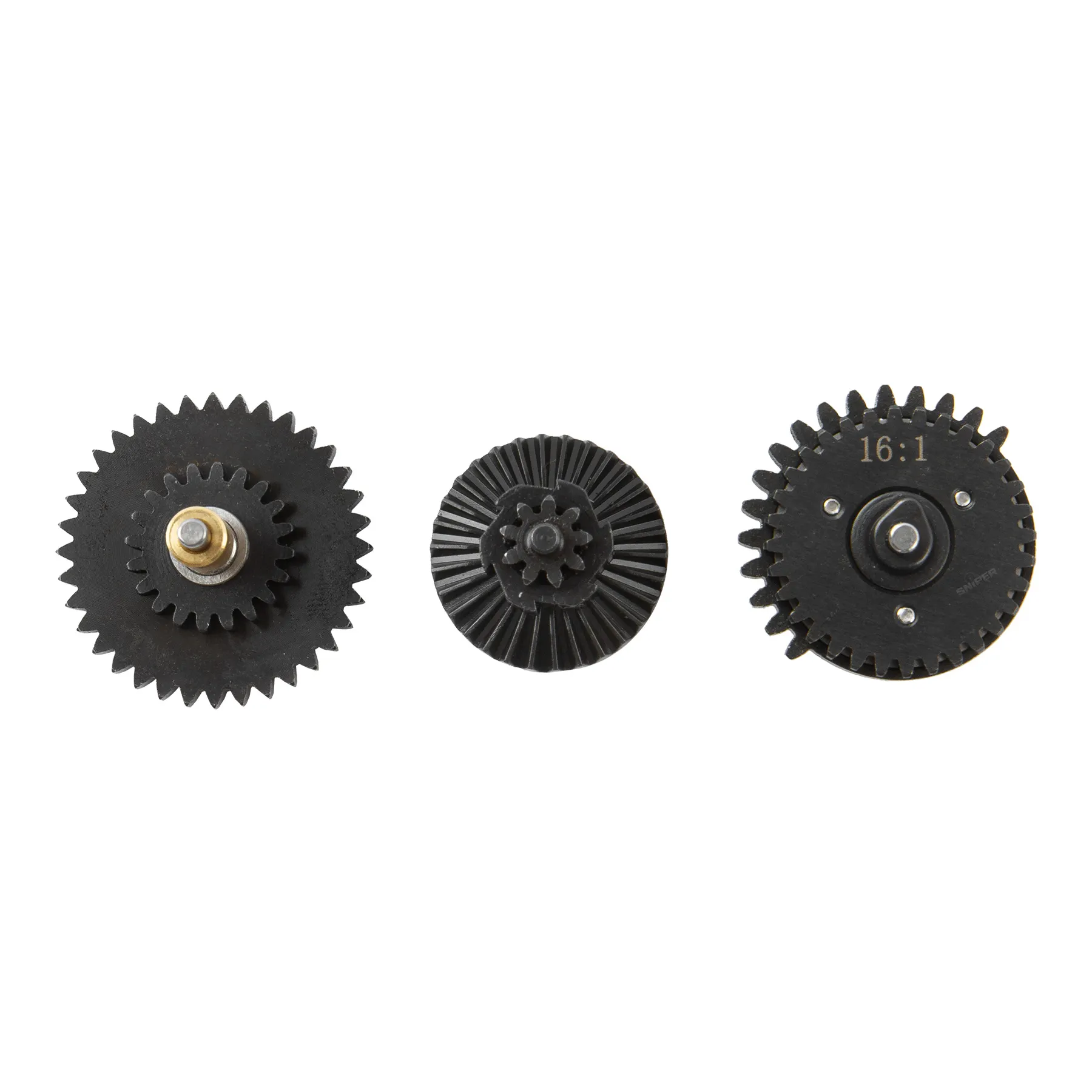 Steel 16:1 CNC gear set
