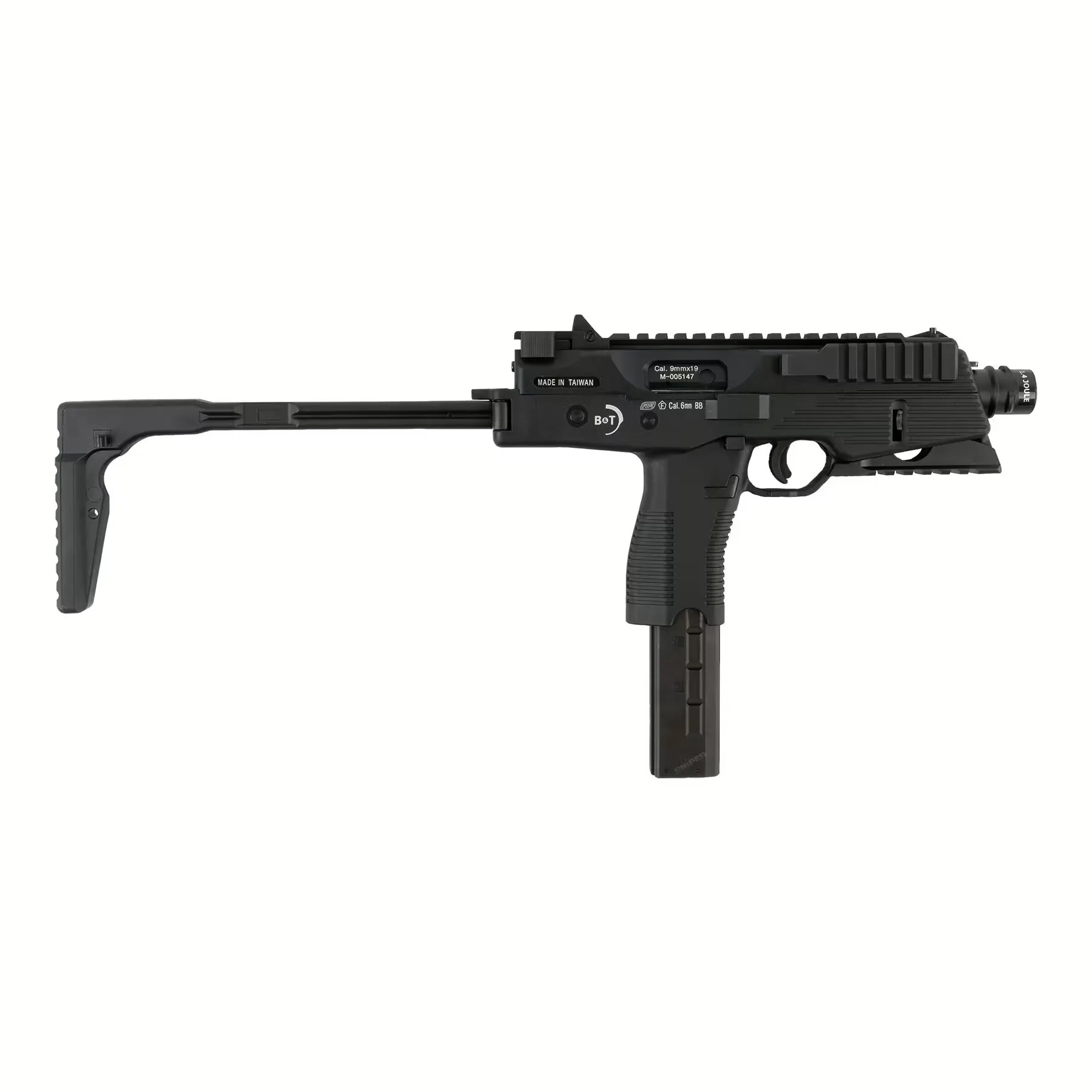 B&T MP9 A3, GBB Black Version B&T MP9 A3, GBB Black Version