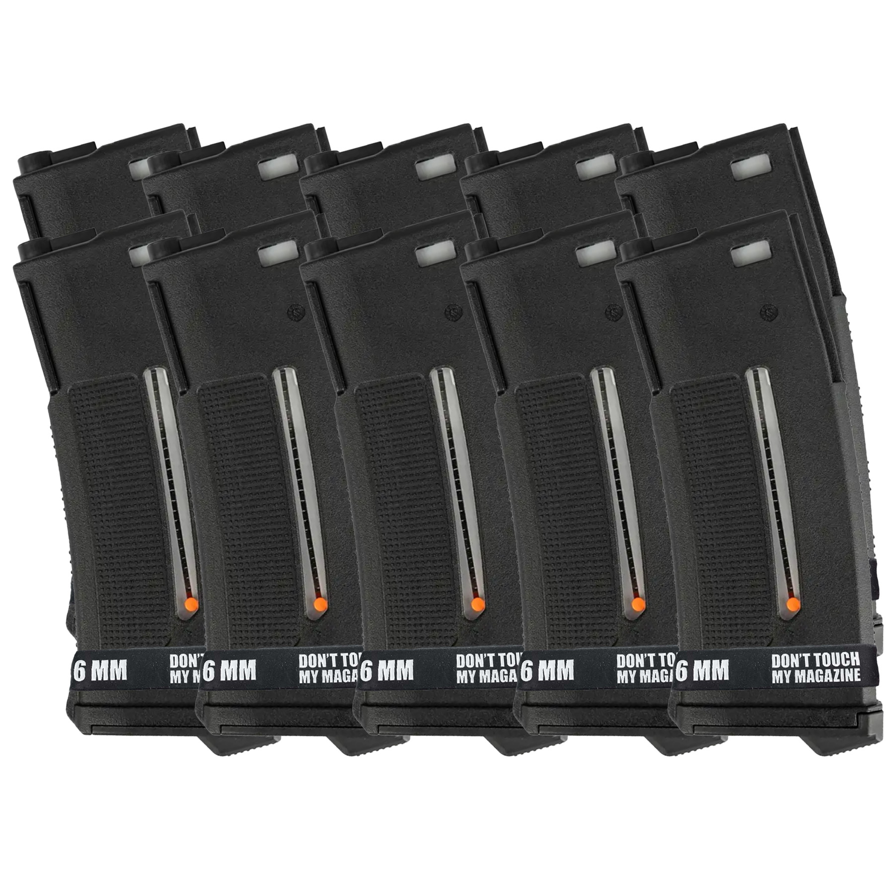 PTS EPM1-RX Enhanced Magazin für M4 250rds, Black, 10er-Set