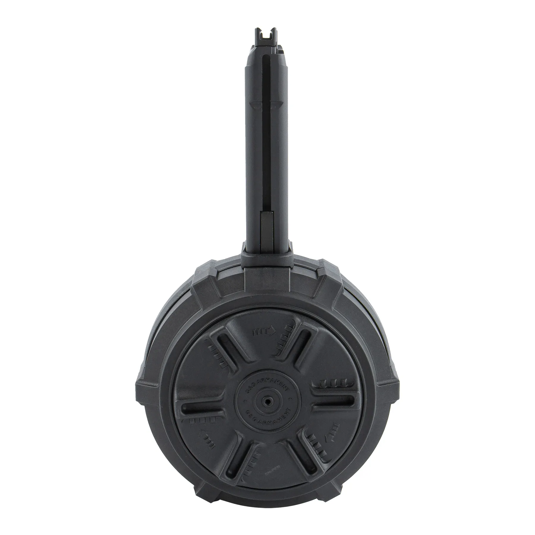 Drum Mag für G&G SMC 9, 300rds, Black