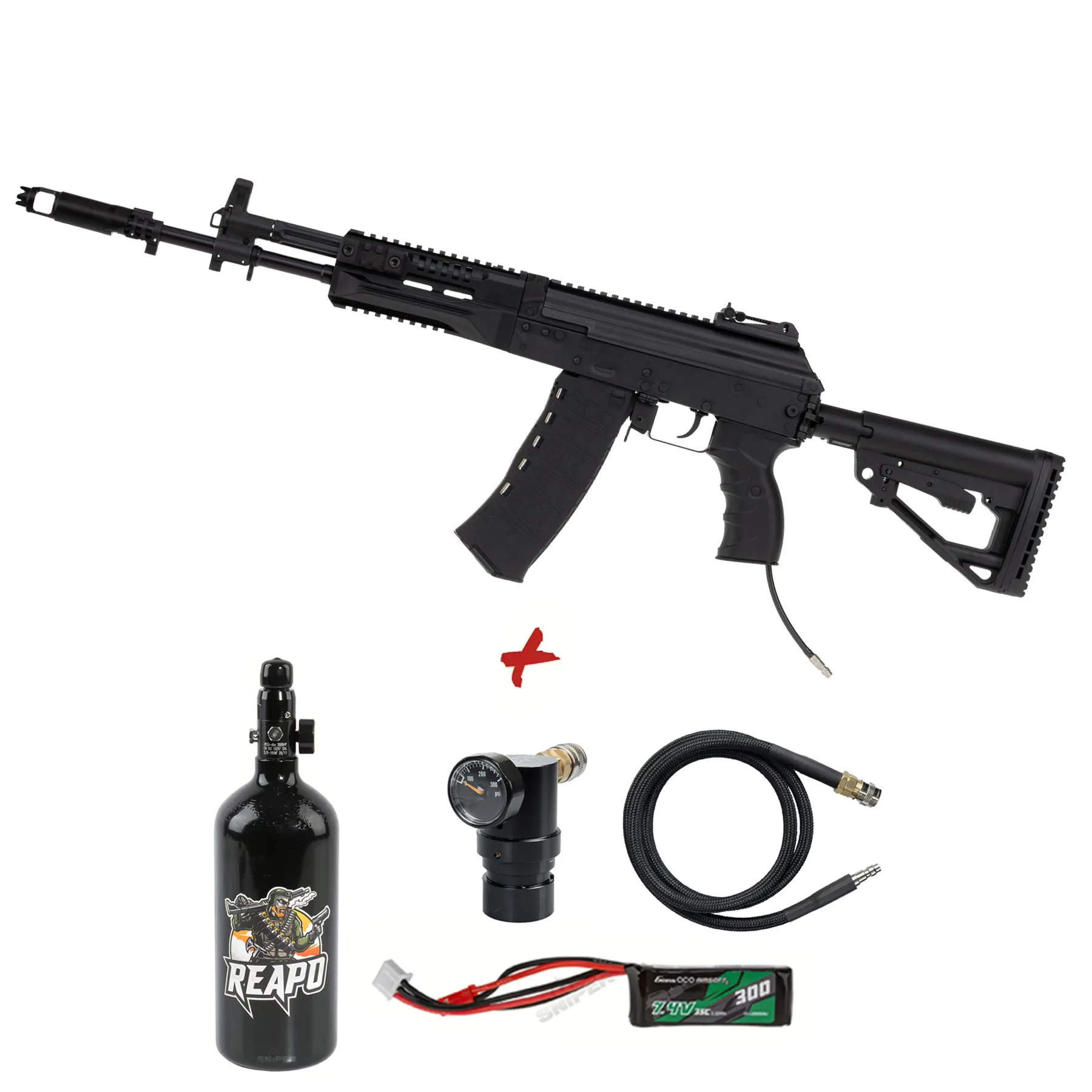 HPA Deal #1 - SAC x Wolverine Arcturus Full Metal AK12 ME HPA Lite Version, Black