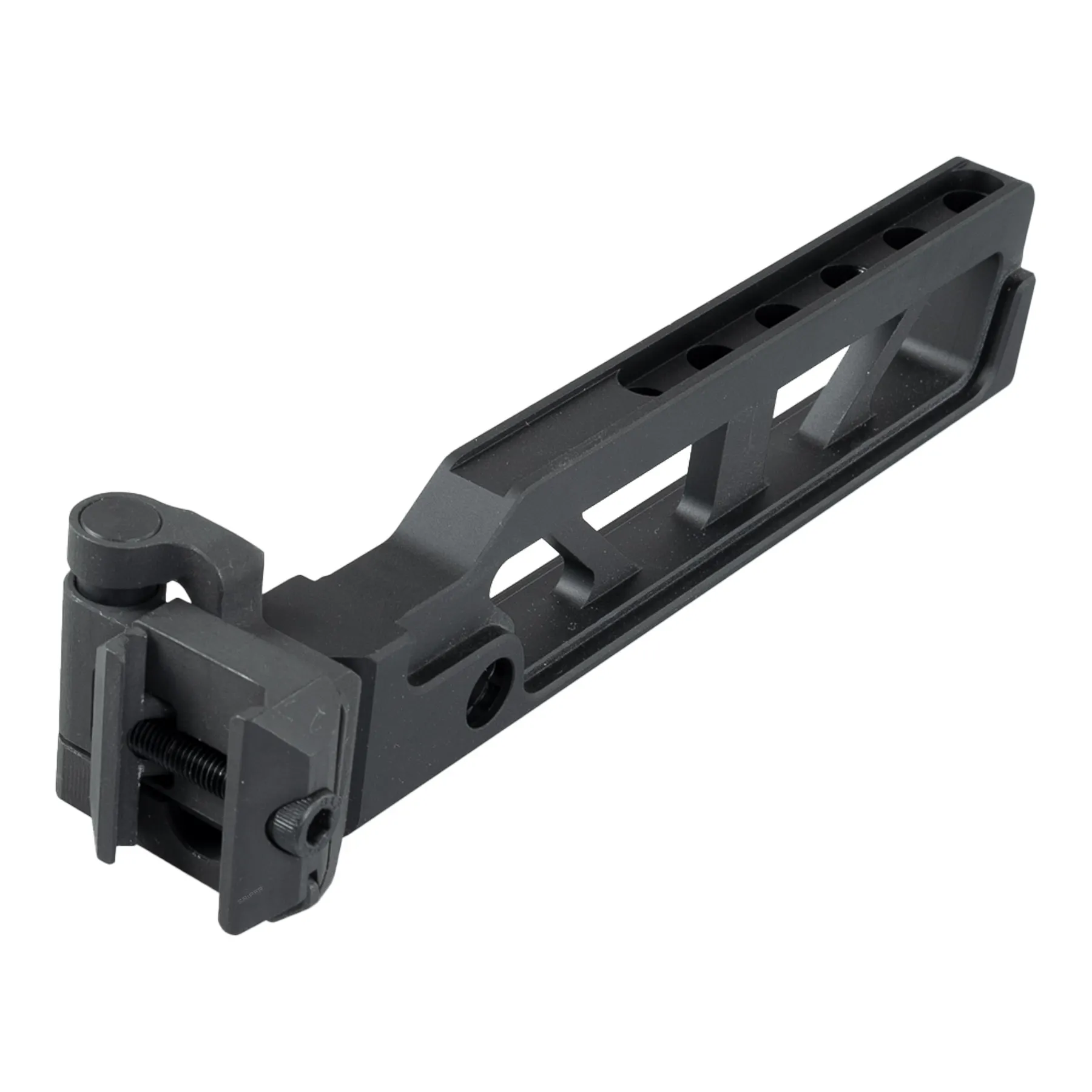 ST-6 RIS Mounted Folding Stock, Black