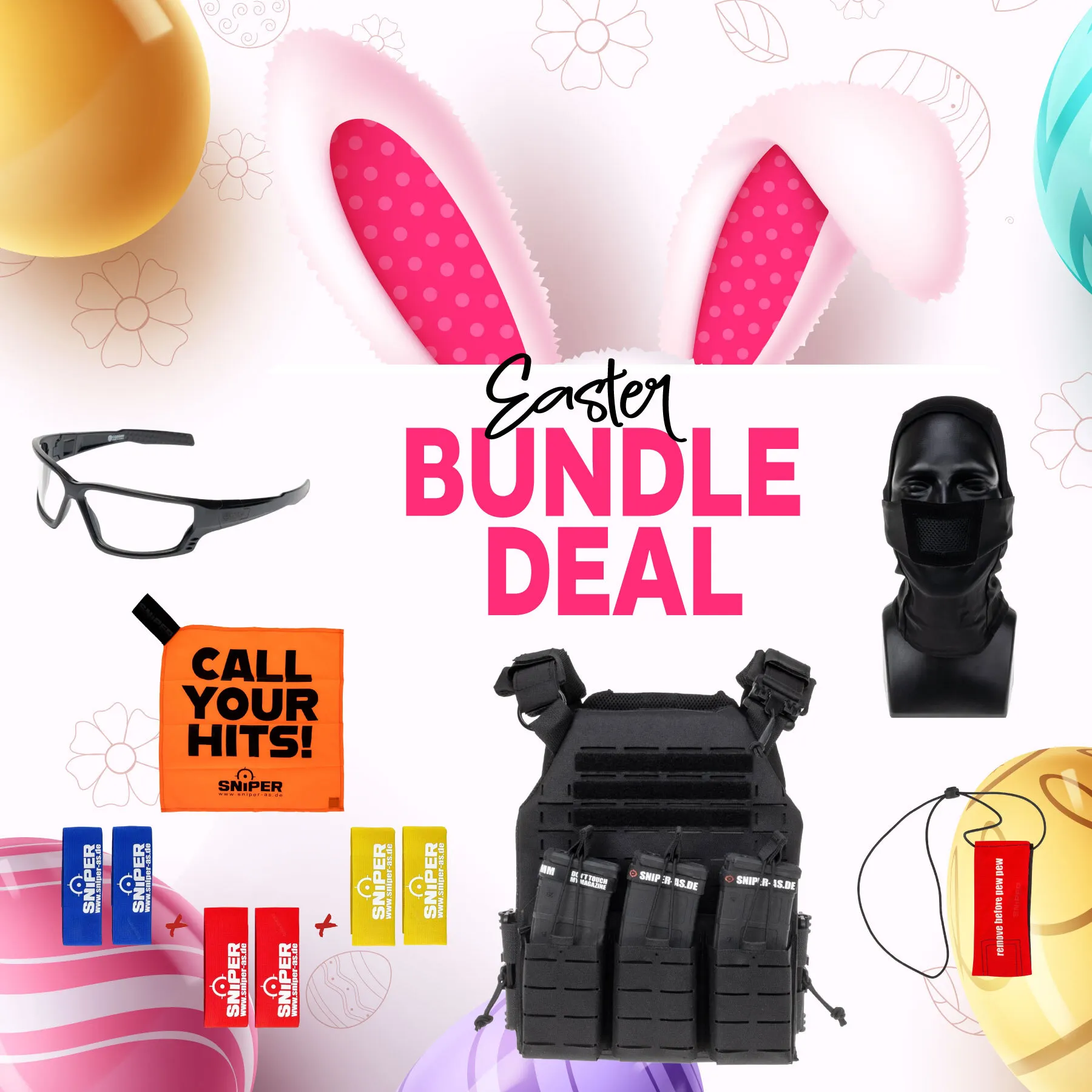 Easter Bundle - SixMM Plattenträger Tactical LLC, BK
