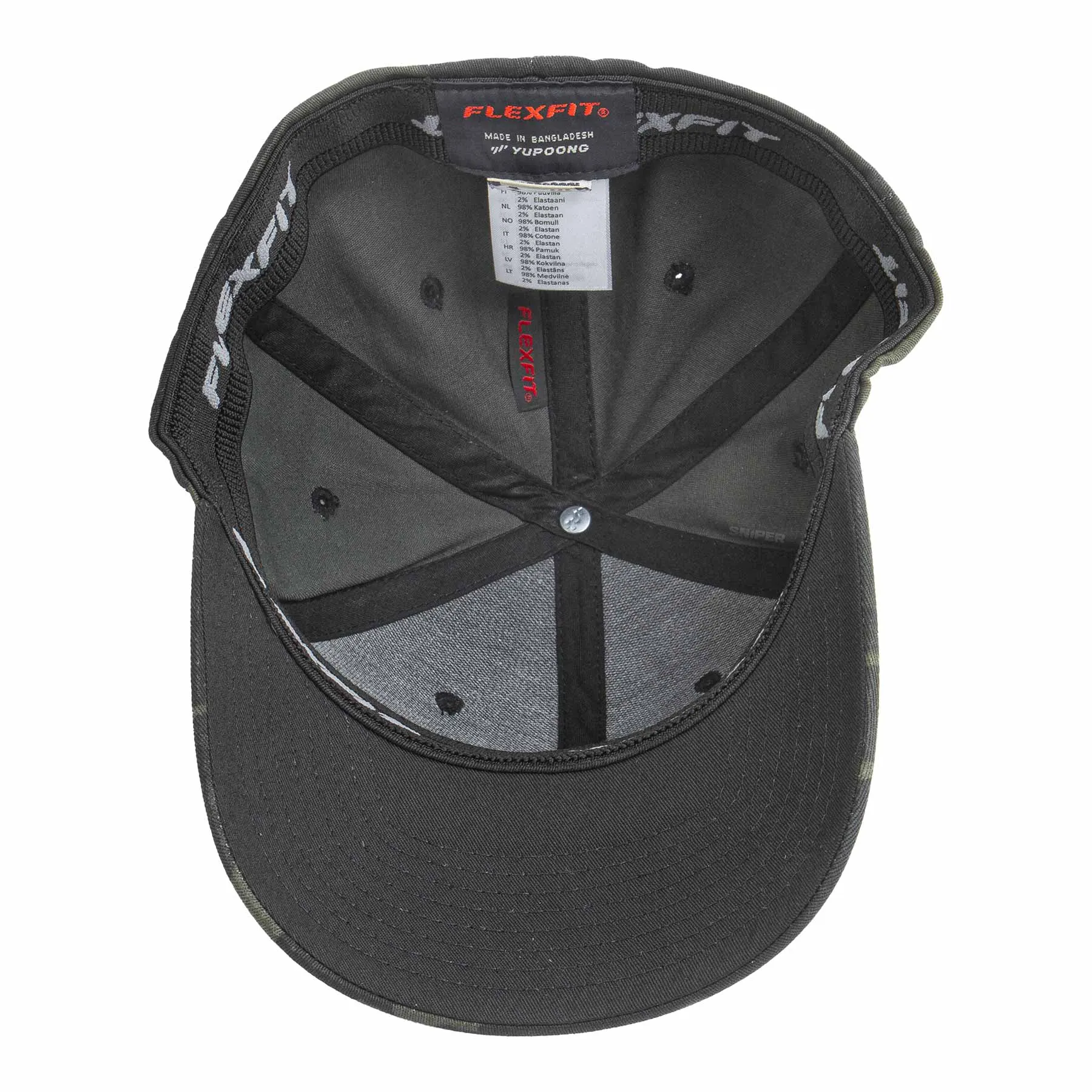 The Orginial Flexfit Cap, Multicam Black