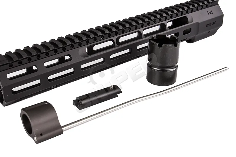 Mega Arms Wedge Lock Rail, 12 Zoll, schwarz