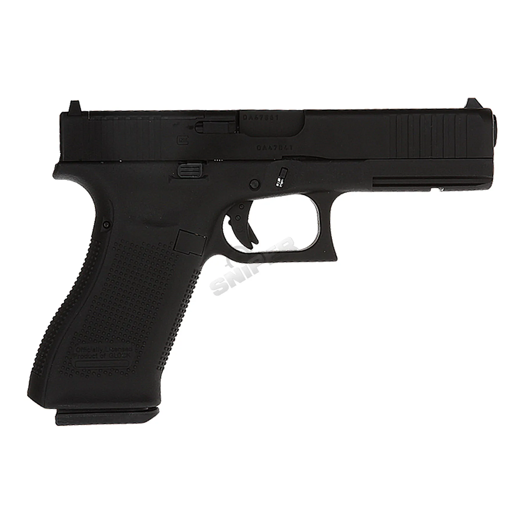 Bundle Deal - Glock 17 Gen 5 MOS GBB Softair Pistole, Black