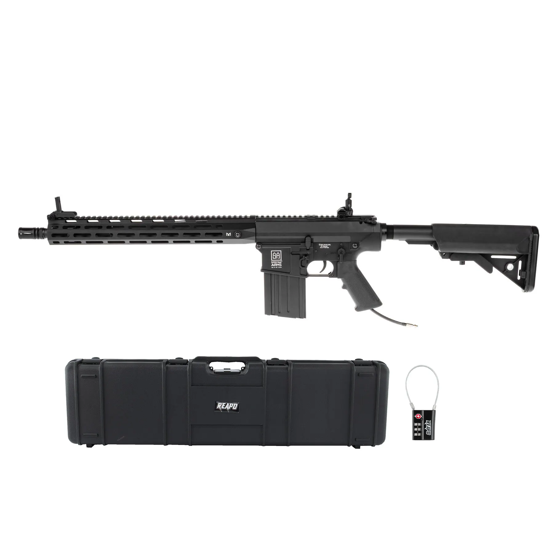 SAC x Wolverine SA-E35 DMR Rifle HPA, Black