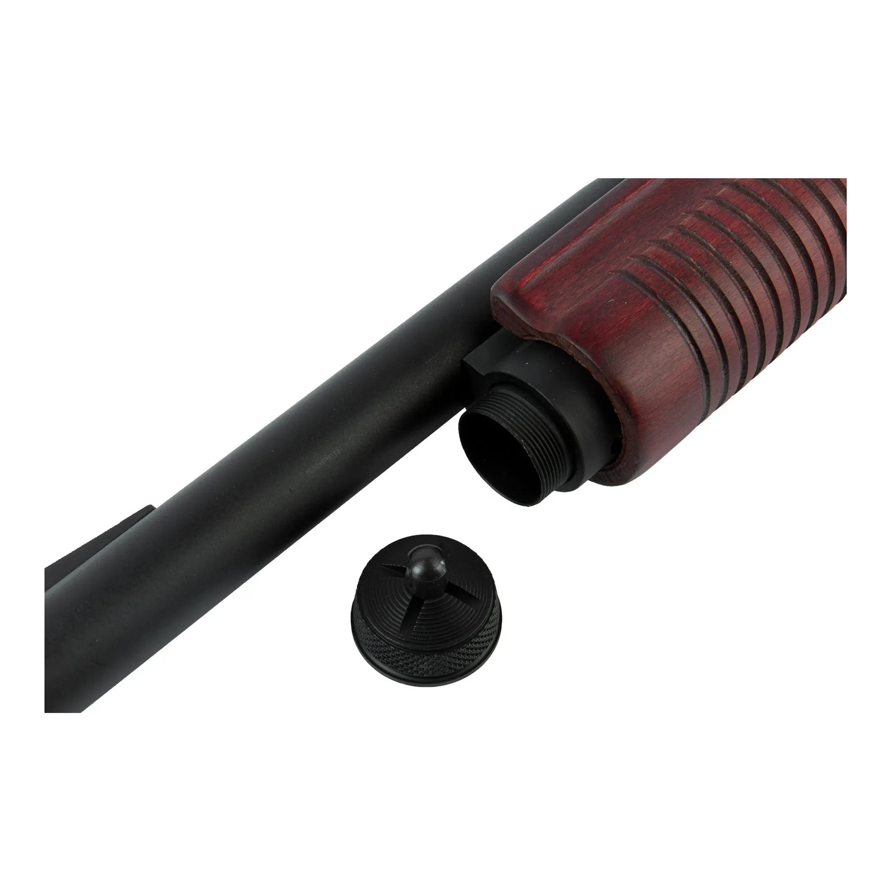 M870 Tri-Shot Action Pumpgun, Real Wood