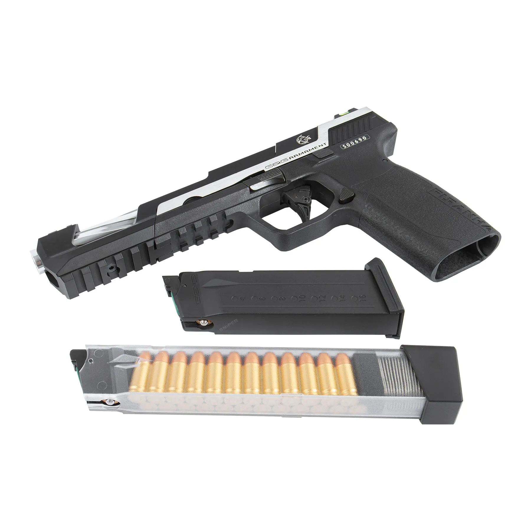 G&G Piranha SL Dualtone GBB Softair Pistole