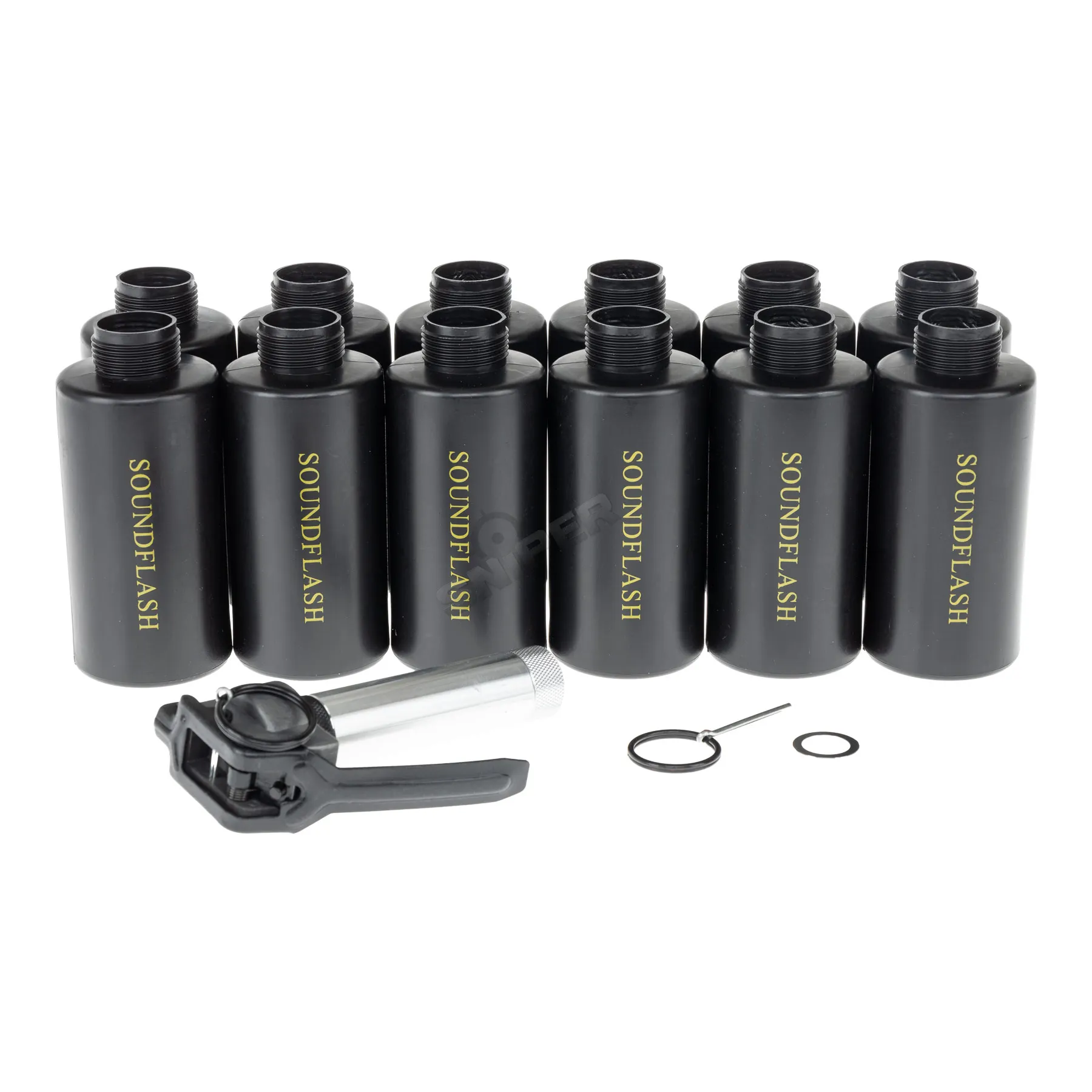 Hakkotsu Thunder B Cylinder Grenade Set, 12er Pack