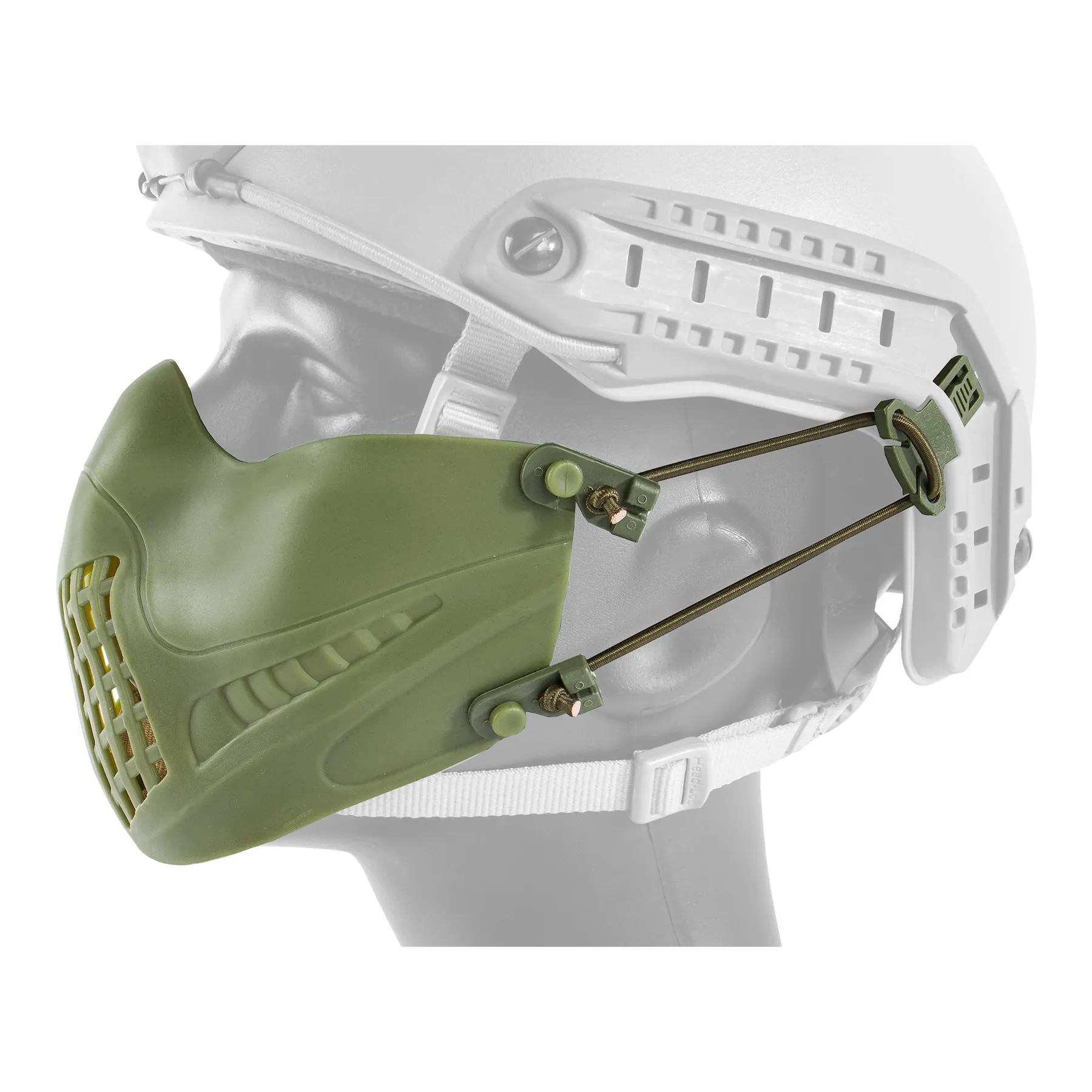 MK. II Lightweight Half Face Mask, OD