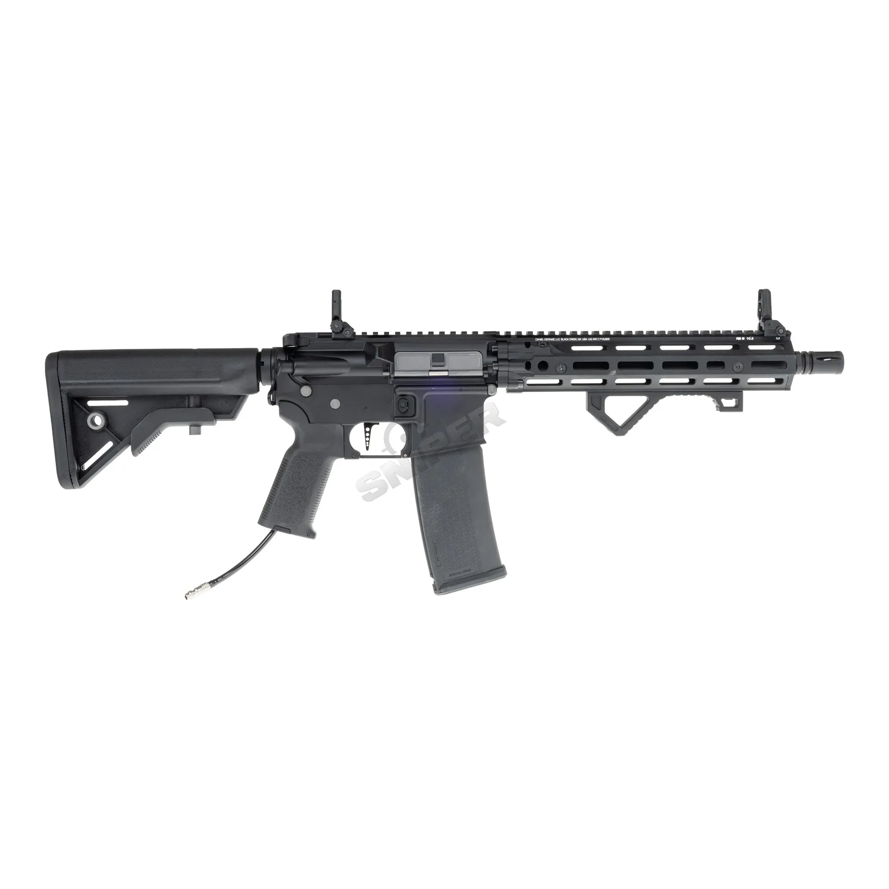 SAC x Wolverine SA-E27 10,5" RIS III HPA, Black