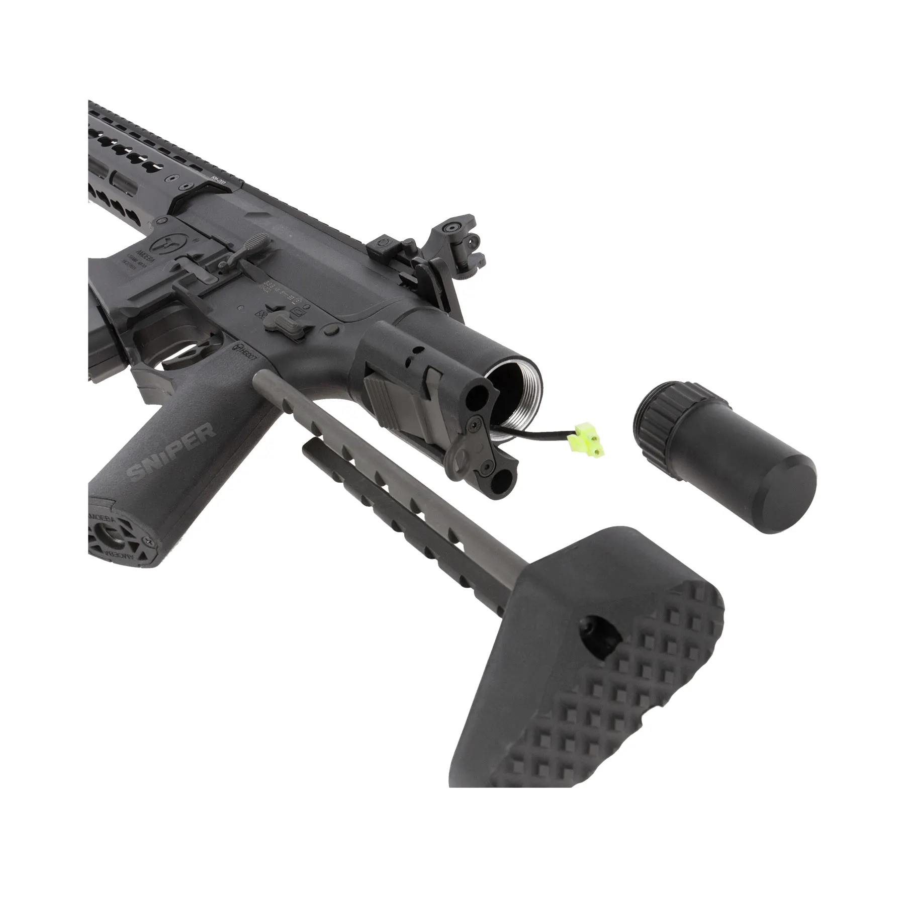 Amoeba M4 016 EFCS E-System Black, (S)AEG
