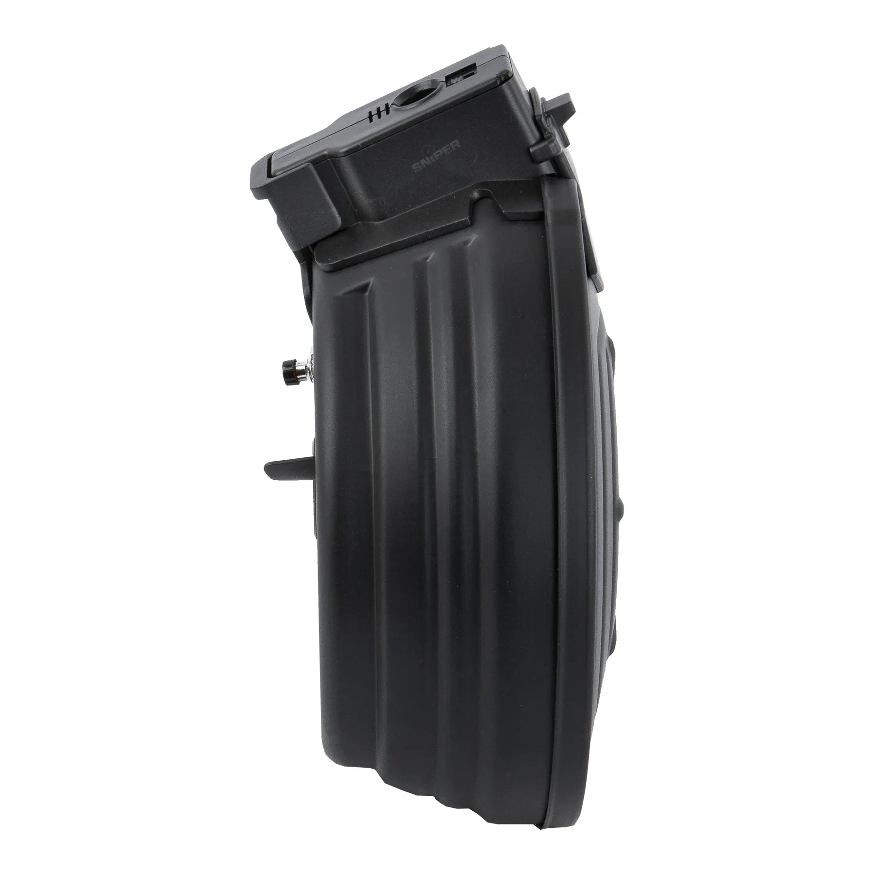 AK Electric Drum Mag, 2500rds, Black