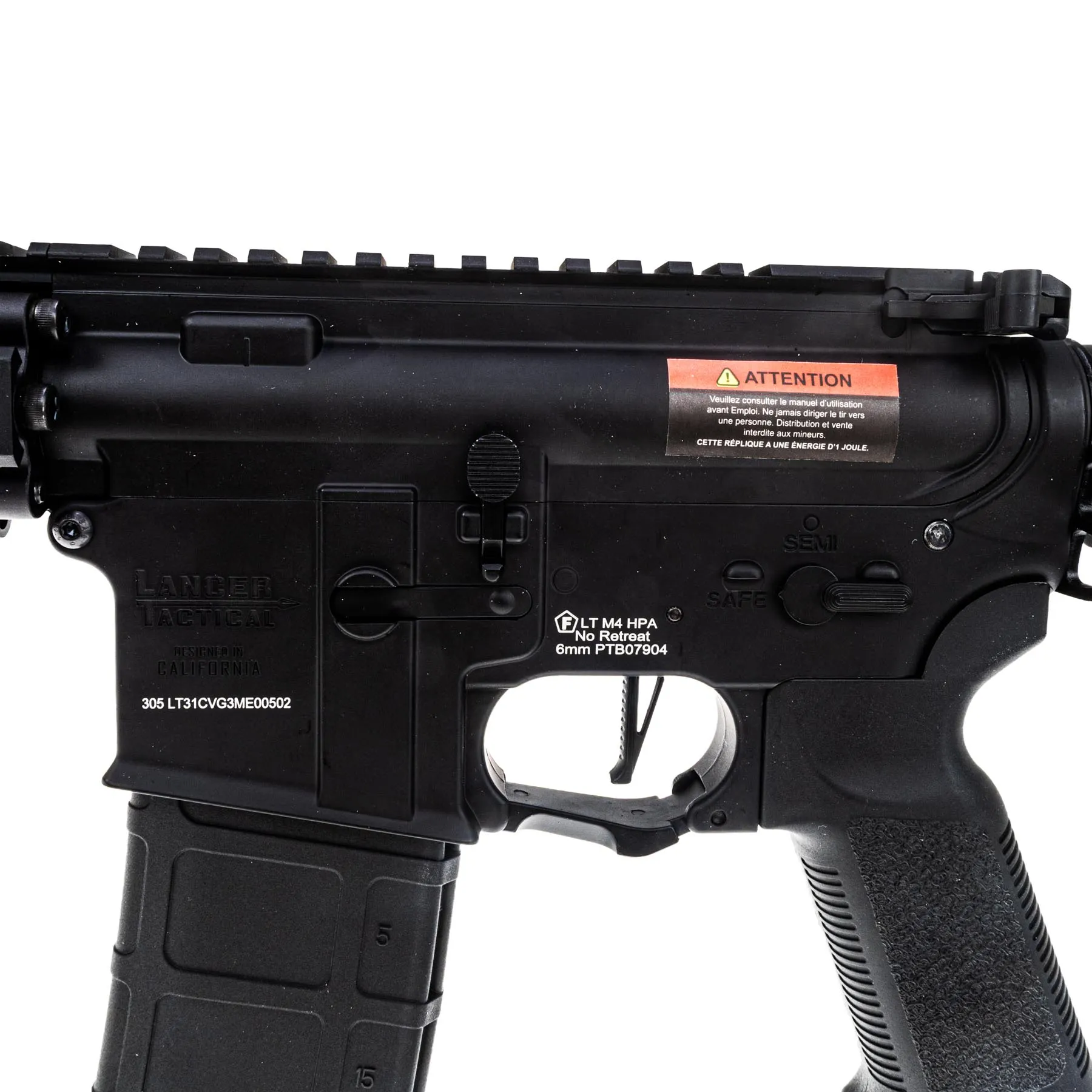 Lancer Tactical MK18 HPA, Black