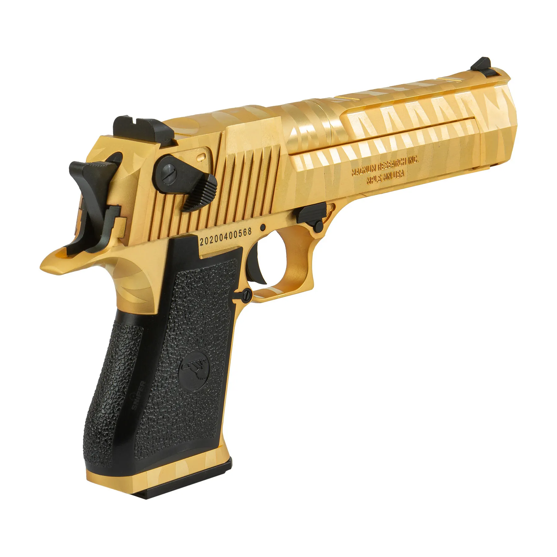 Desert Eagle .50 AE Tiger Stripe Gold, GBB