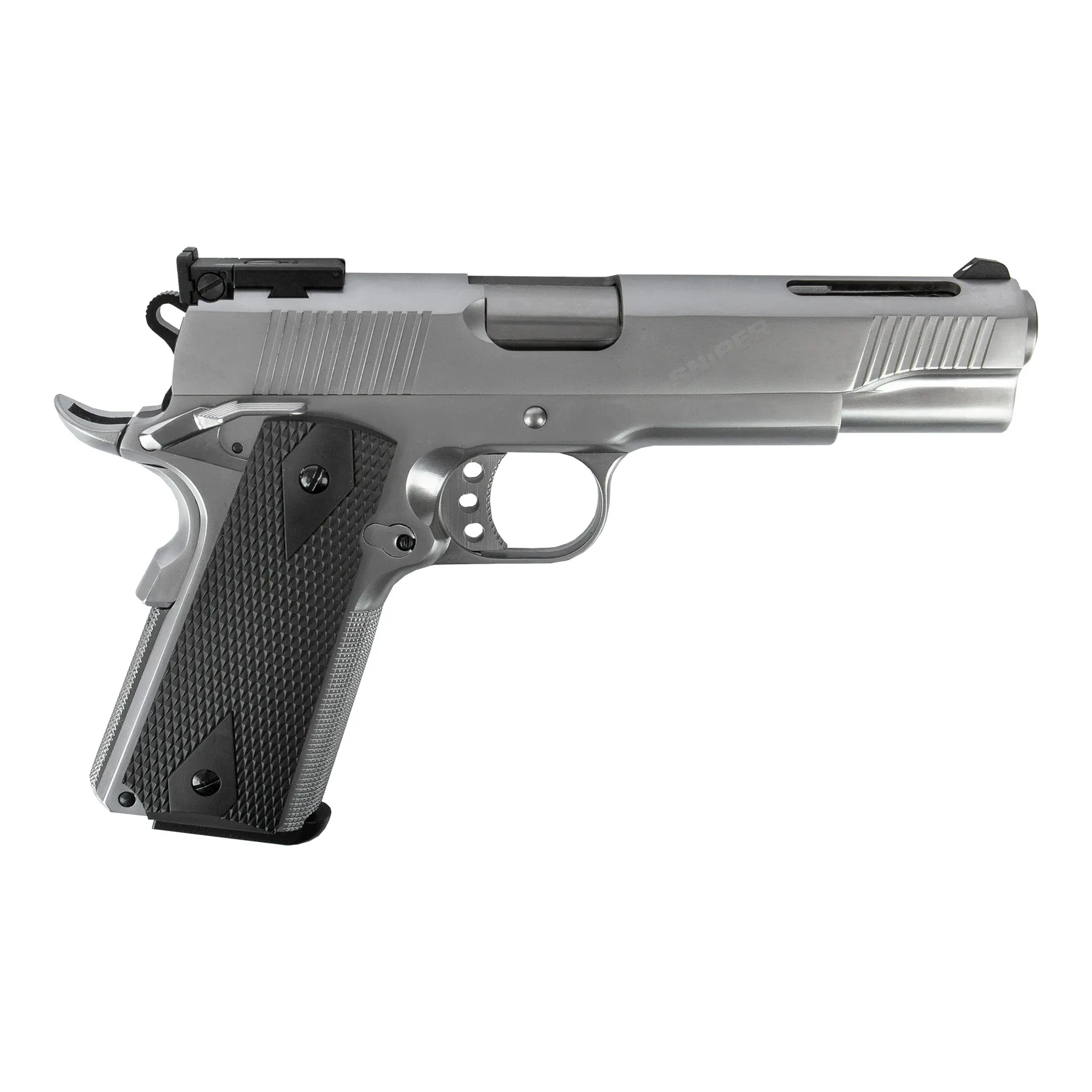 AW Custom NE1201 1911 Silver GBB Softair Pistole