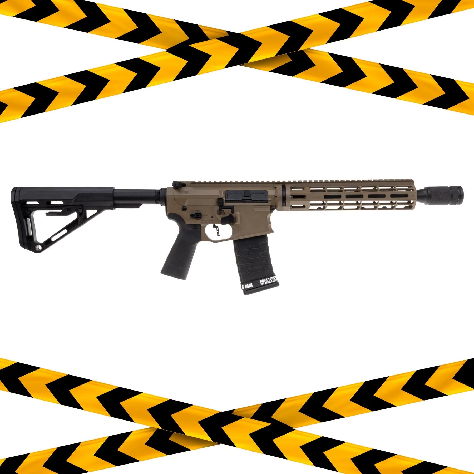 B-Ware Falkor Phantom M4 w/ RS-3 Stock (S)AEG, Tan