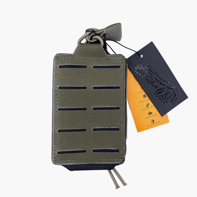 Conquer Single M4 Mag Pouch, Ranger Green