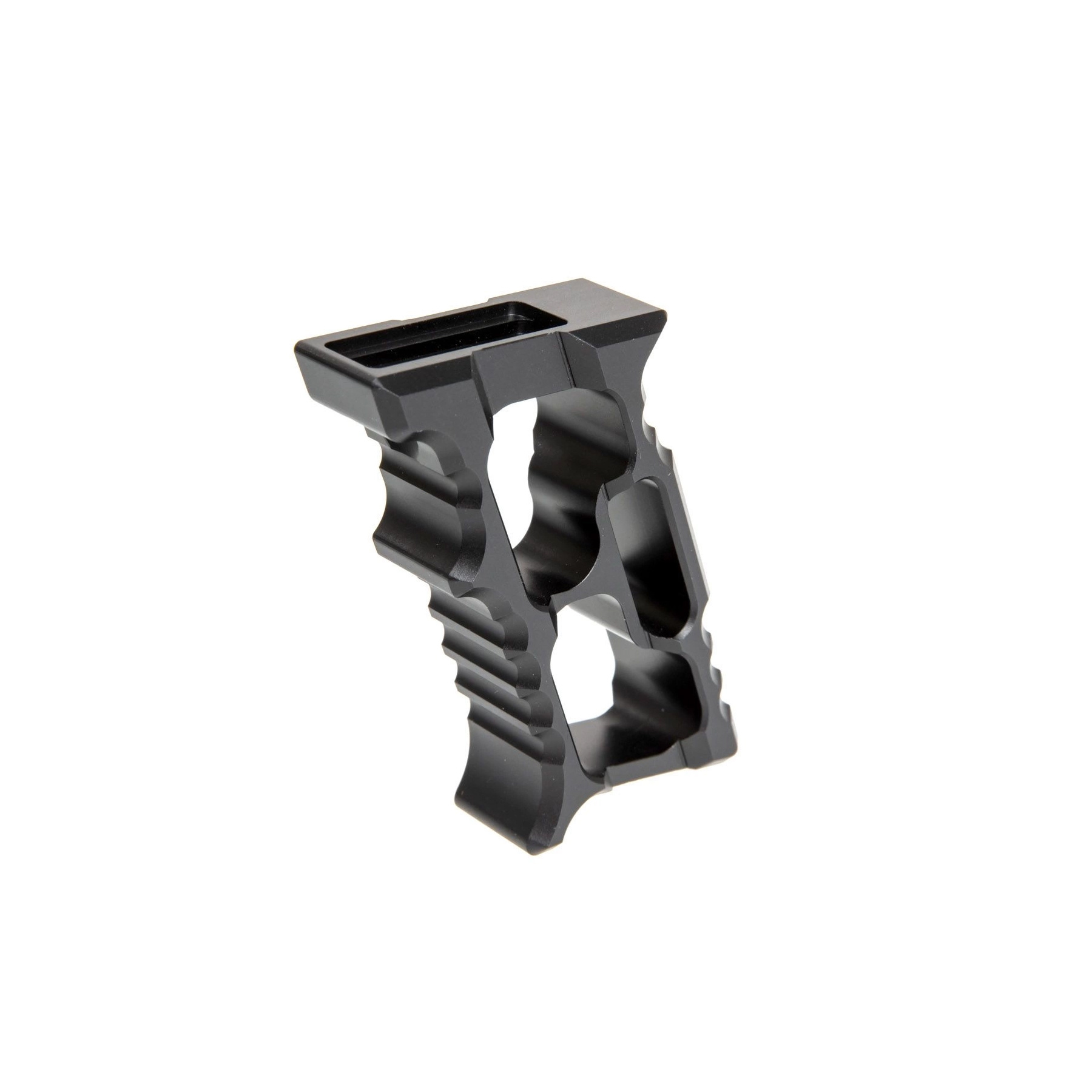 M-Lok / Keymod Aluminum Angled Forward Grip, Black