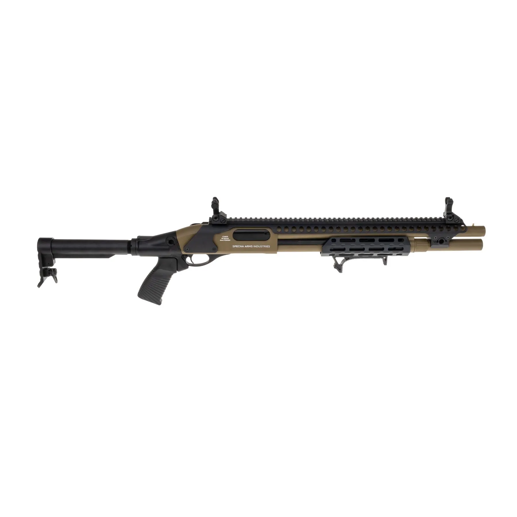 Specna Arms SA-VGS10 Vapor Gas Shotgun, Half-Tan