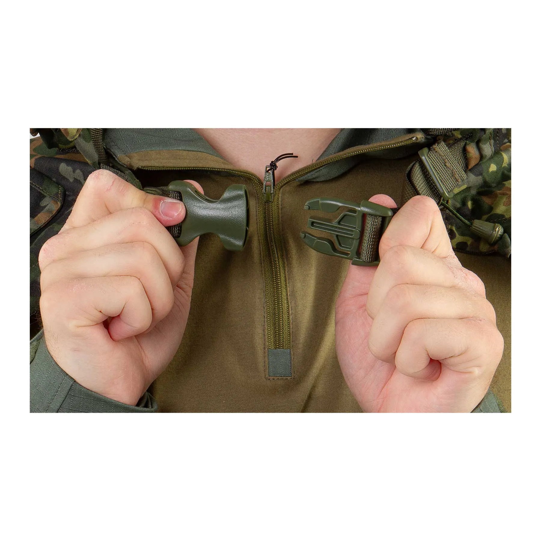 Invader Sniper Bolero Plain, Flecktarn