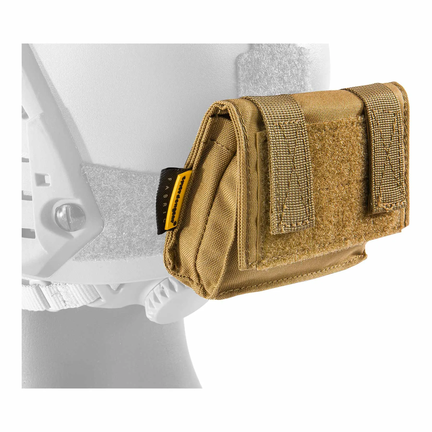 Helmetcover Rear Pouch, Coyote Brown