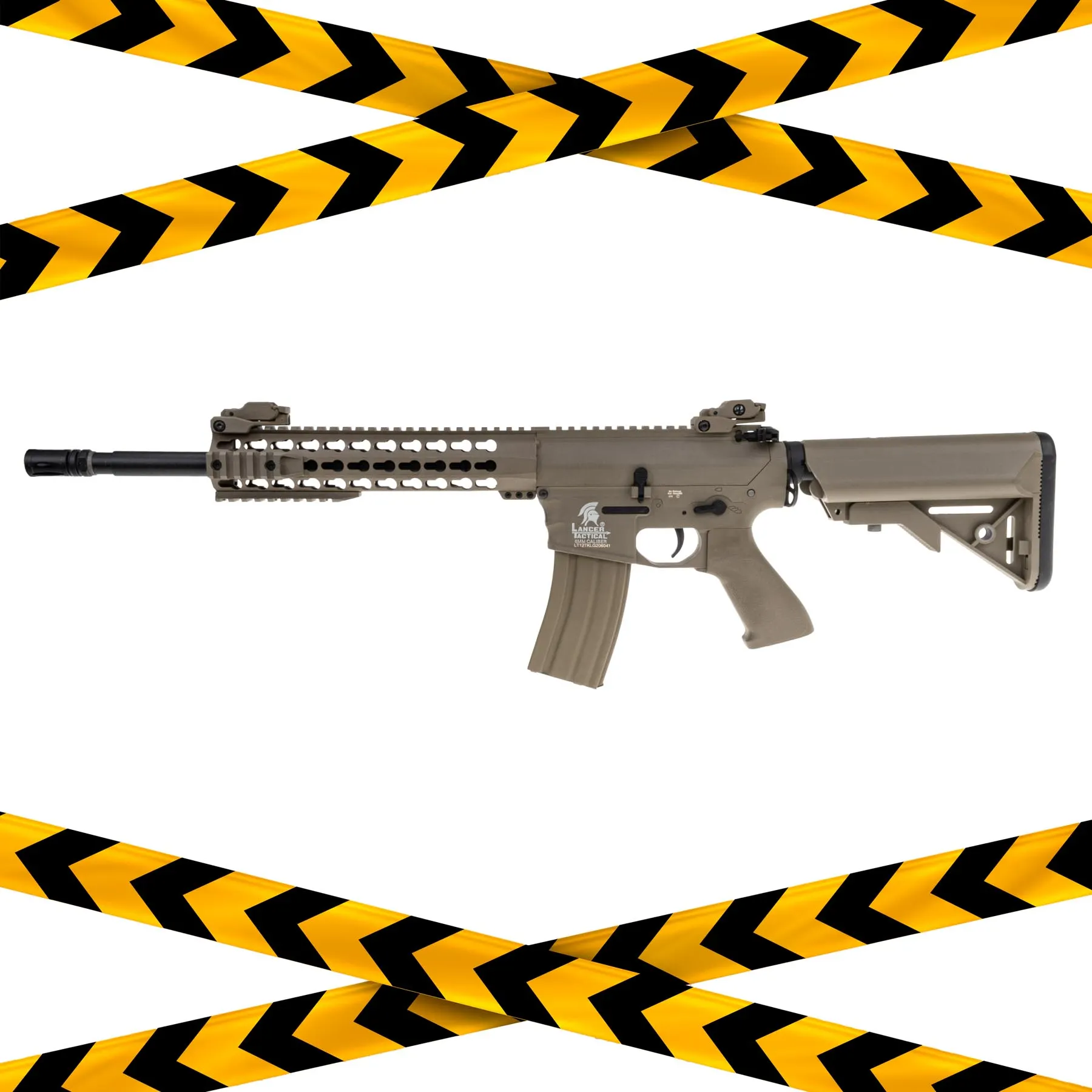 B-Ware M4 EVO Keymod ETU+Mosfet (S)AEG, Tan