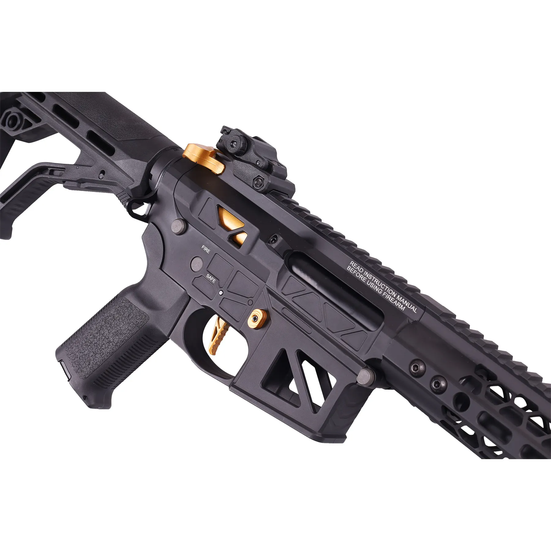 Delta Armory FREYA Skeleton Gen.2 12,5", Black/Gold