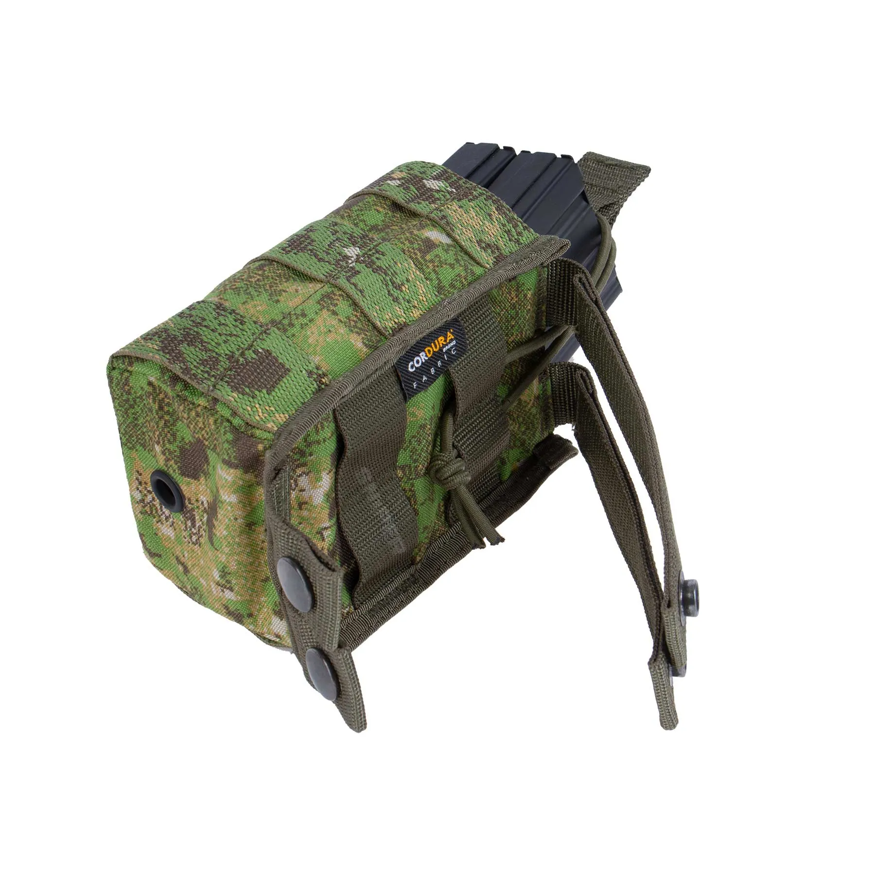 TT DBL Mag Pouch BEL, PenCott GreenZone