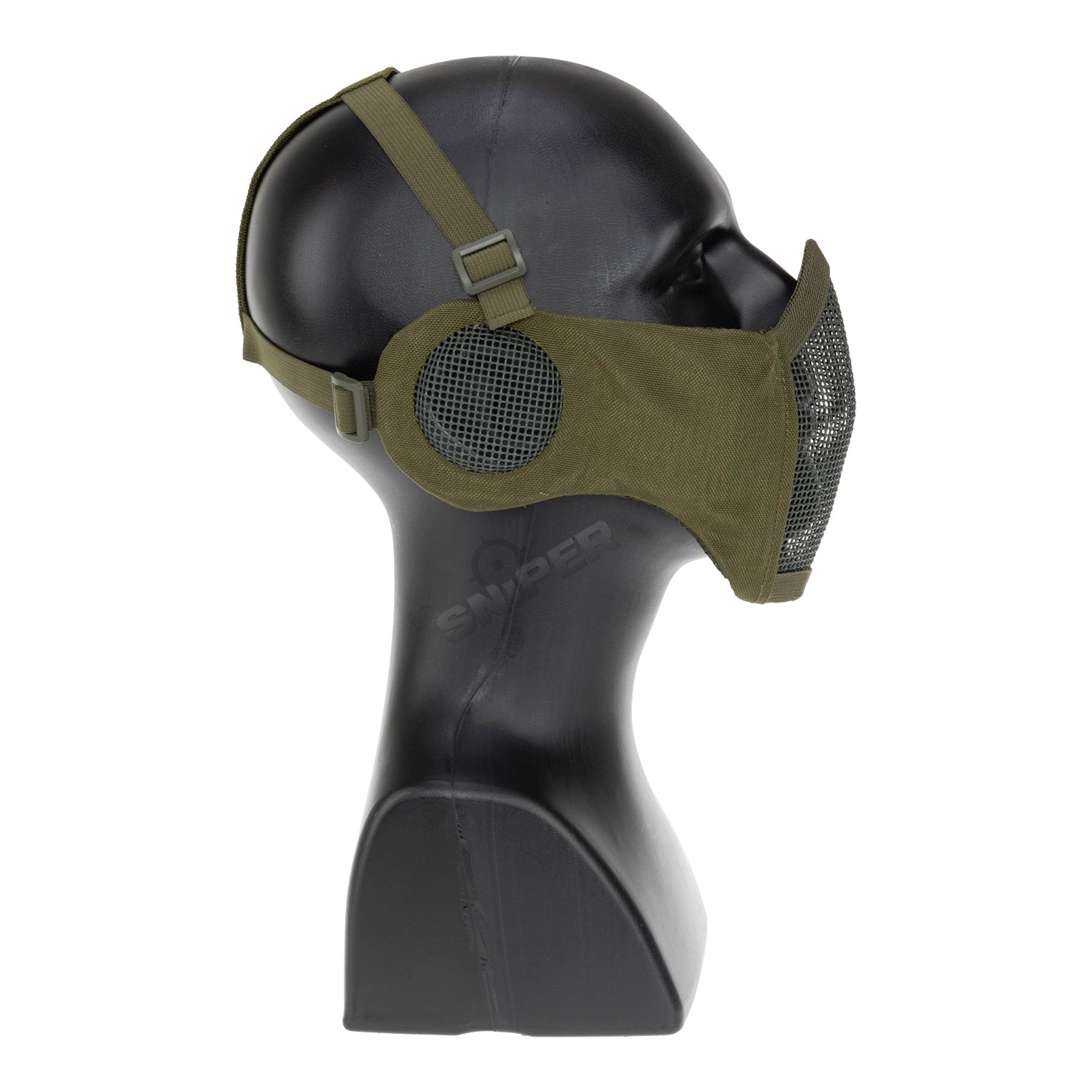 Reapo Mesh Face Mask w/ Ear Protection, OD