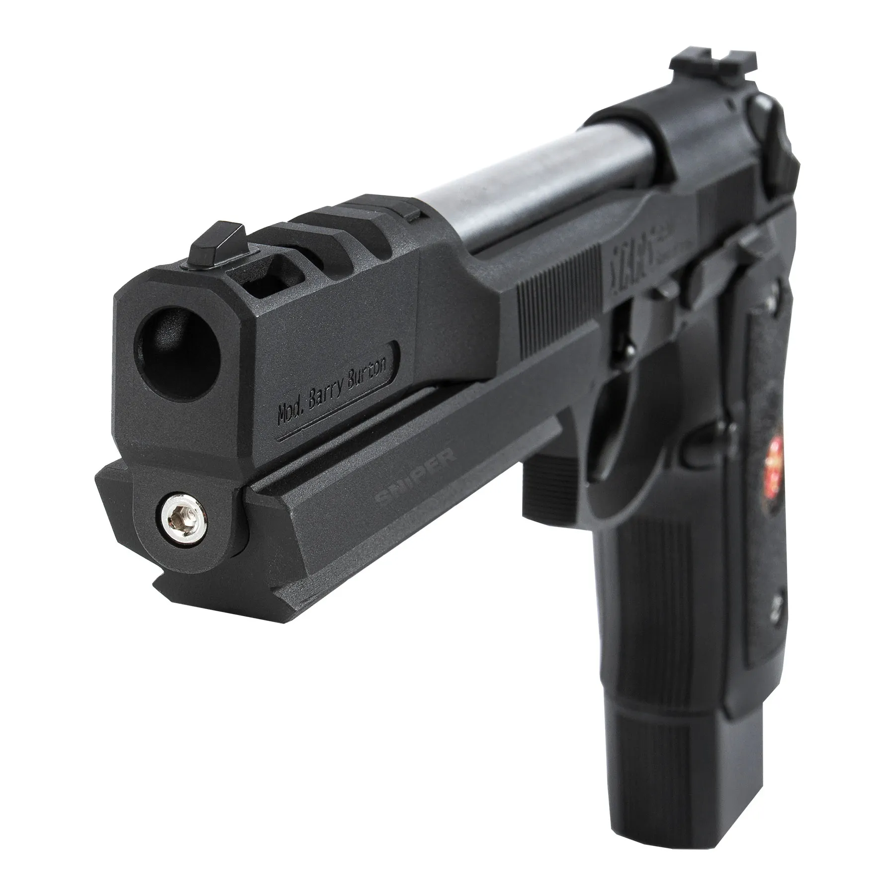 WE M92 Biohazard Extended Full Metal GBB Softair