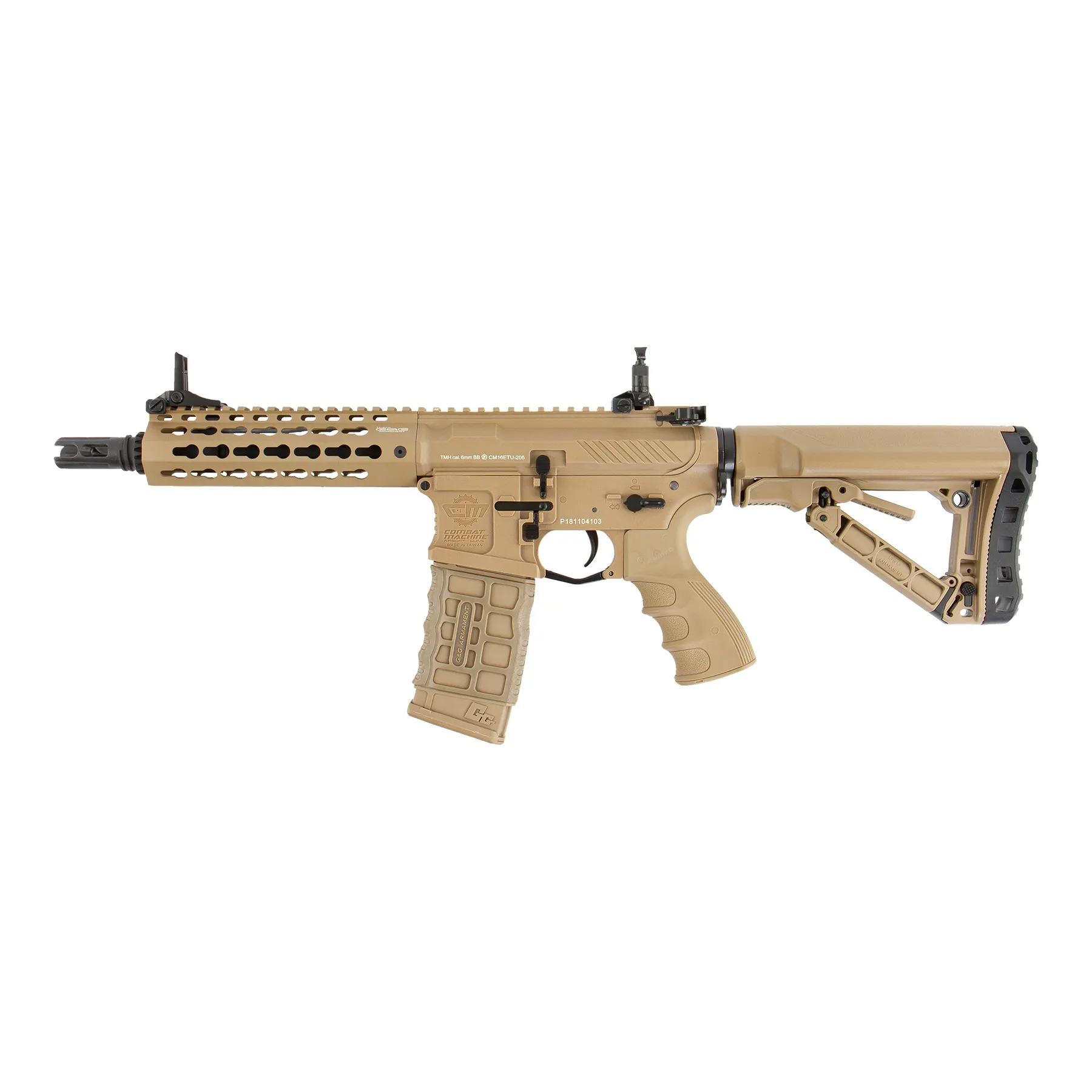 CM16 SRS ETU Tan, (S)AEG