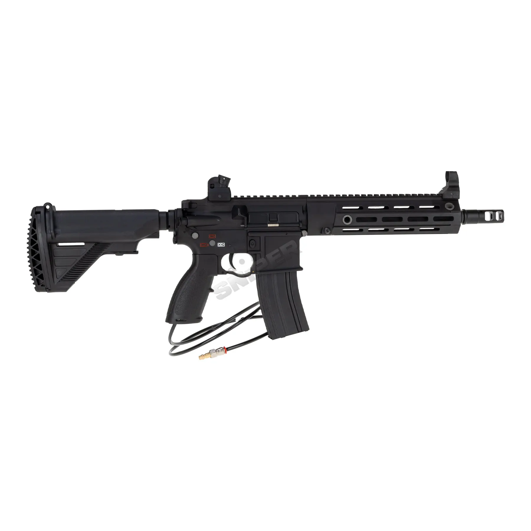 SAC x Mancraft Gen.3 BO 595 Elite Pro Full Metal M4 11" HPA, Black