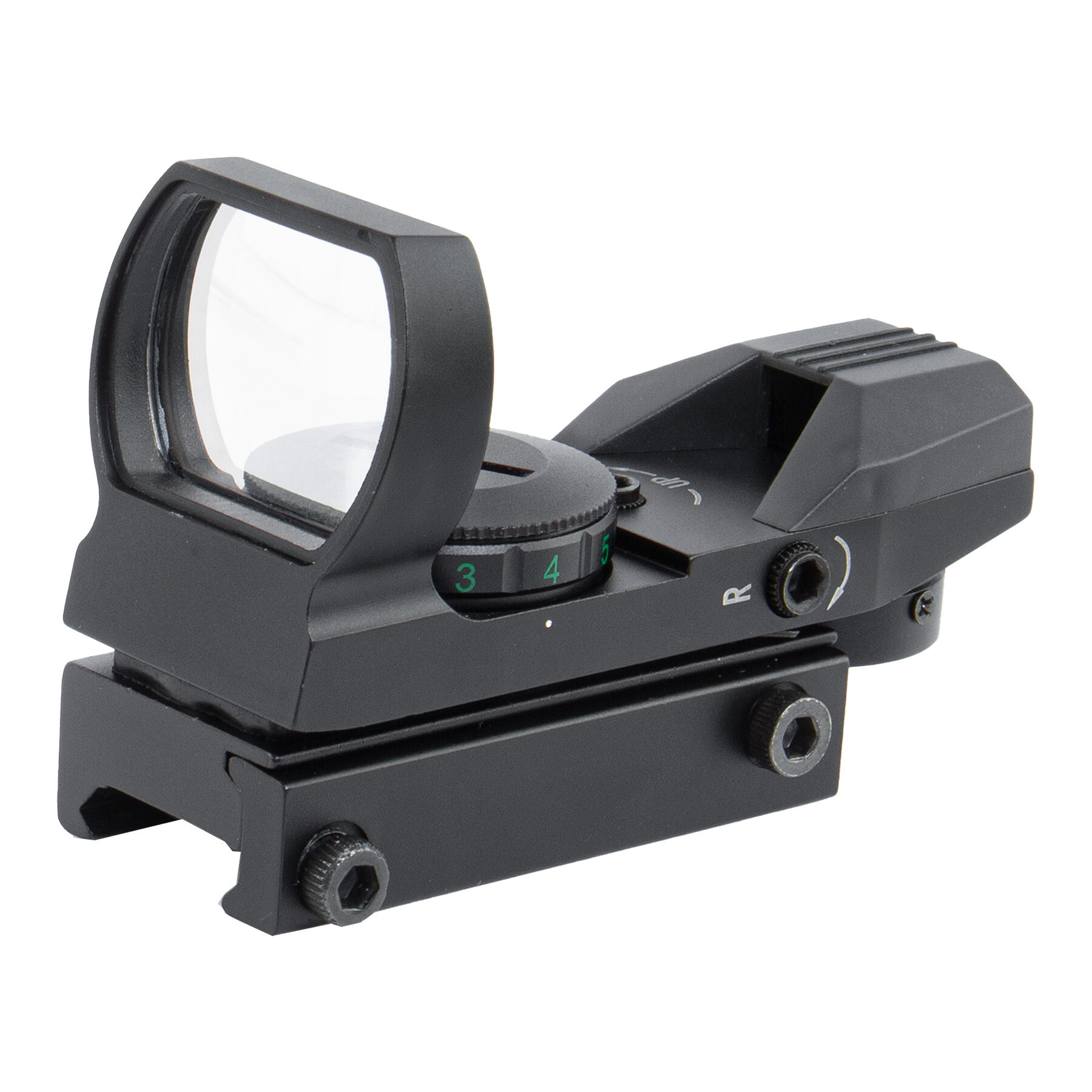Multi-Reticle Reflex Red Dot Visier, Black