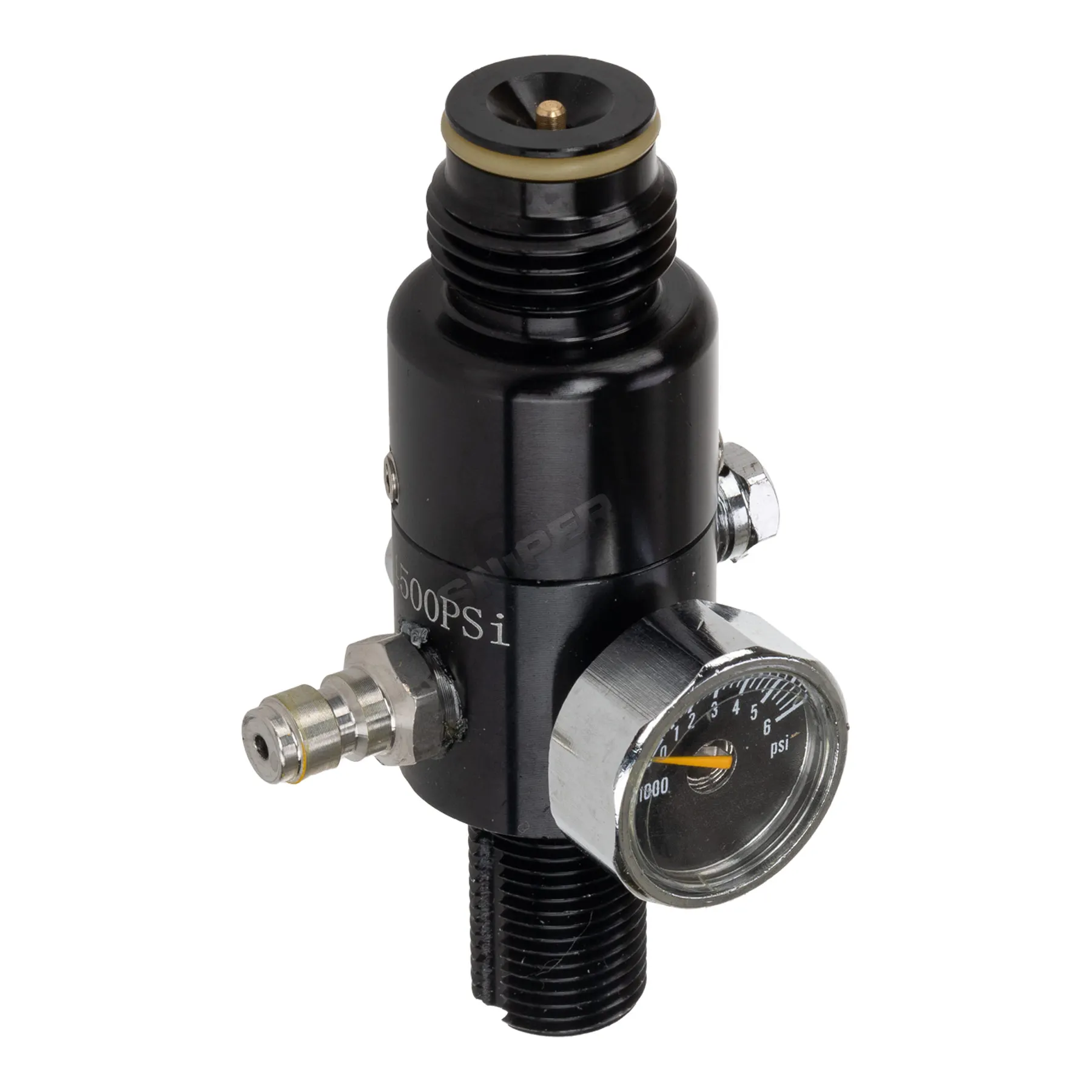 Reapo On Tank Regulator 4500PSI, Black Reapo On Tank Regulator 4500PSI, Black