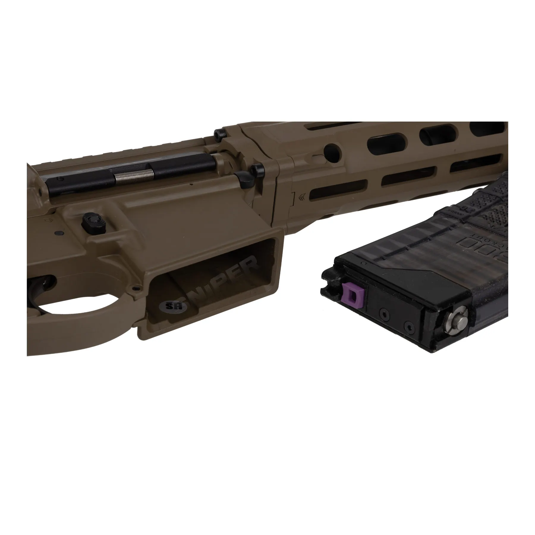 EMG x Daniel Defense DDM4 PDW SBR GBB, Tan EMG x Daniel Defense DDM4 PDW SBR GBB, Tan