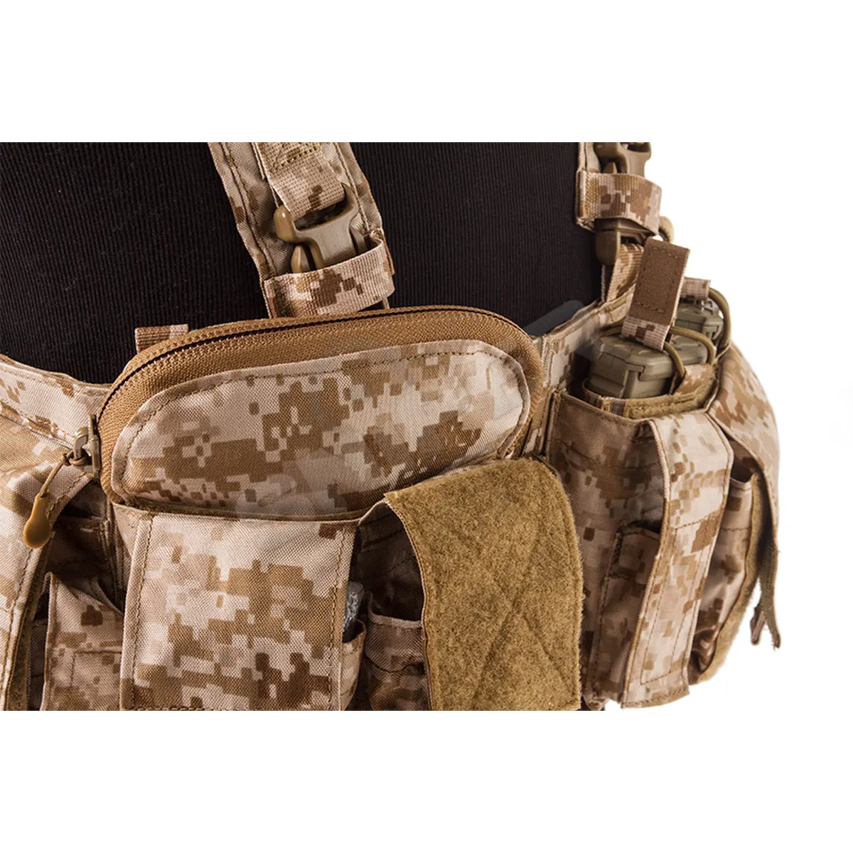 Gen V Split-front Chest Rig, Desert Digital