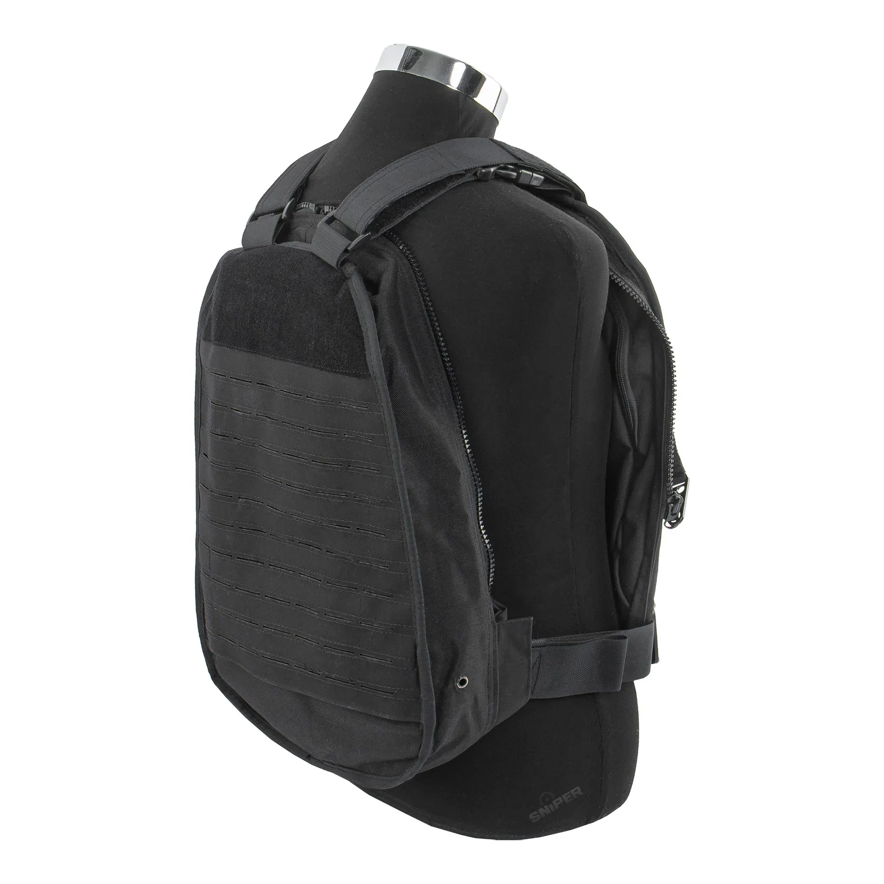 SWAT Vest & Rucksack Combo, Black