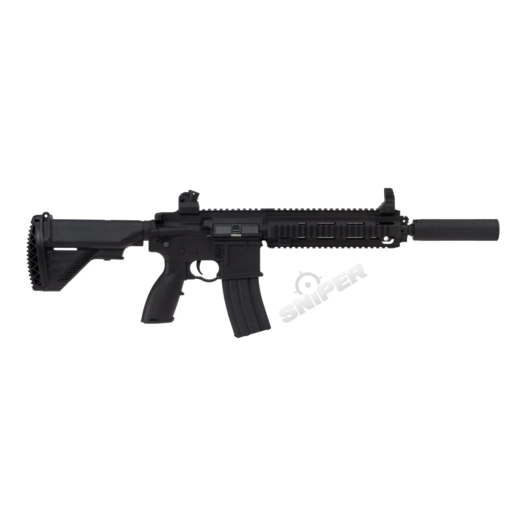 Einsteiger Set #1 - BO Delta 595 Polymer 11" w/ Nebula ETU + Silencer Pack Noir BO Delta 595 Polymer 11" w/ Nebula ETU + Silencer Pack Noir