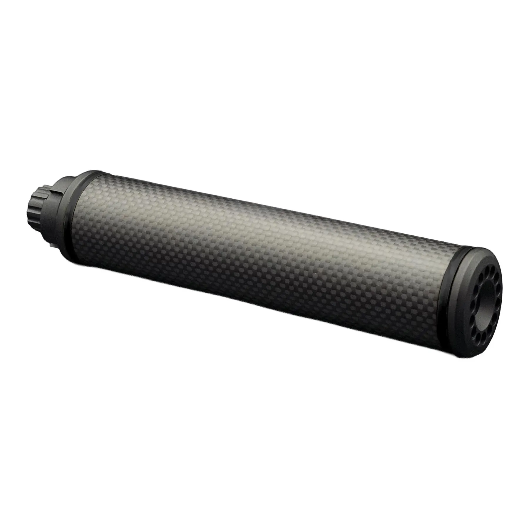 SAC Carbon-CNC Airsoft supressor 16cm 35mm , Black