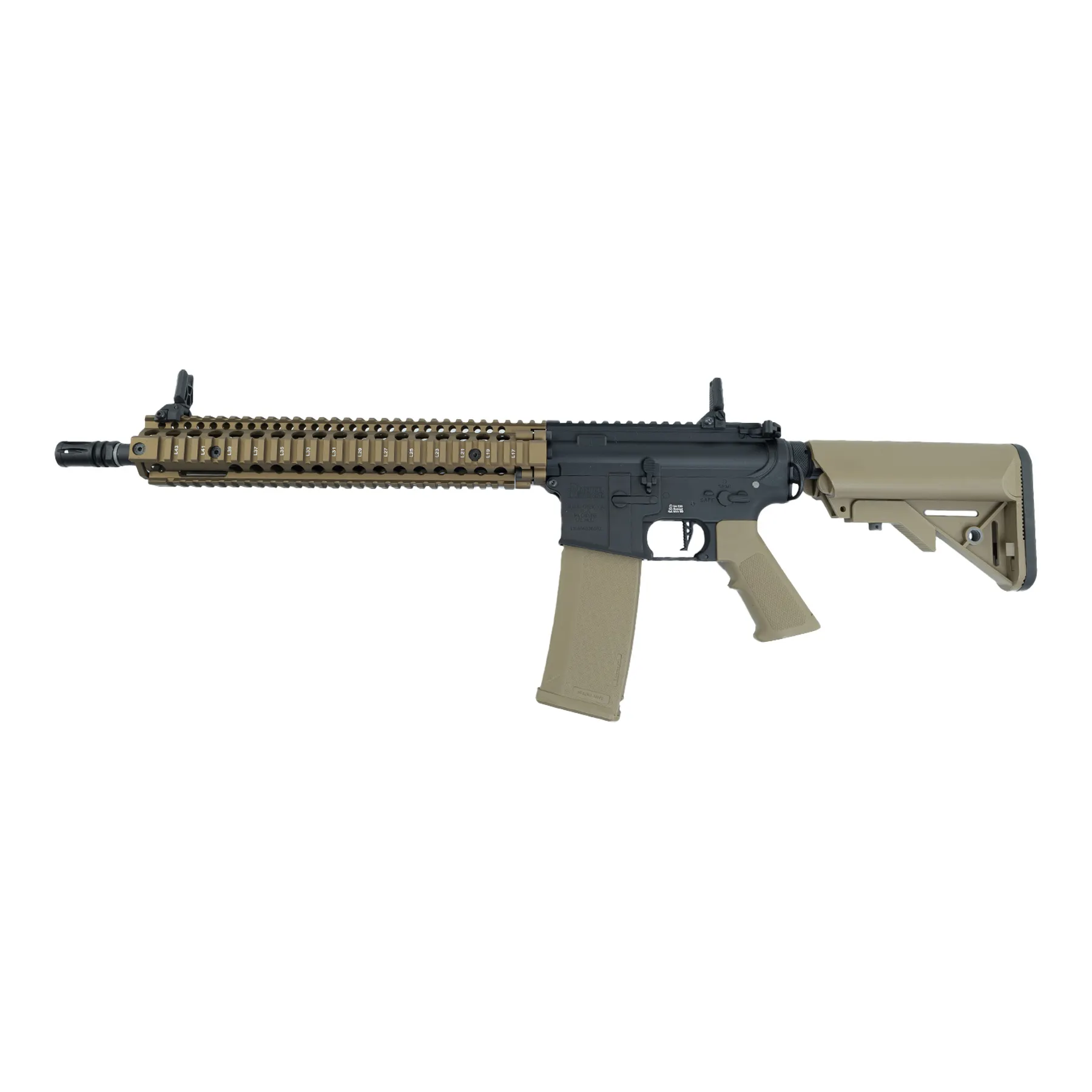 SA-E26 Edge 2.0 Daniel Defense MK18 (S)AEG, Chaos Bronze
