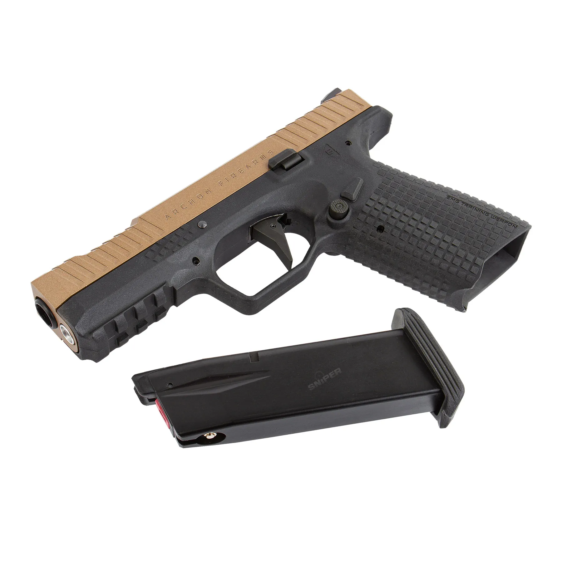 Archon Firearms Type B Pistol GBB, Black