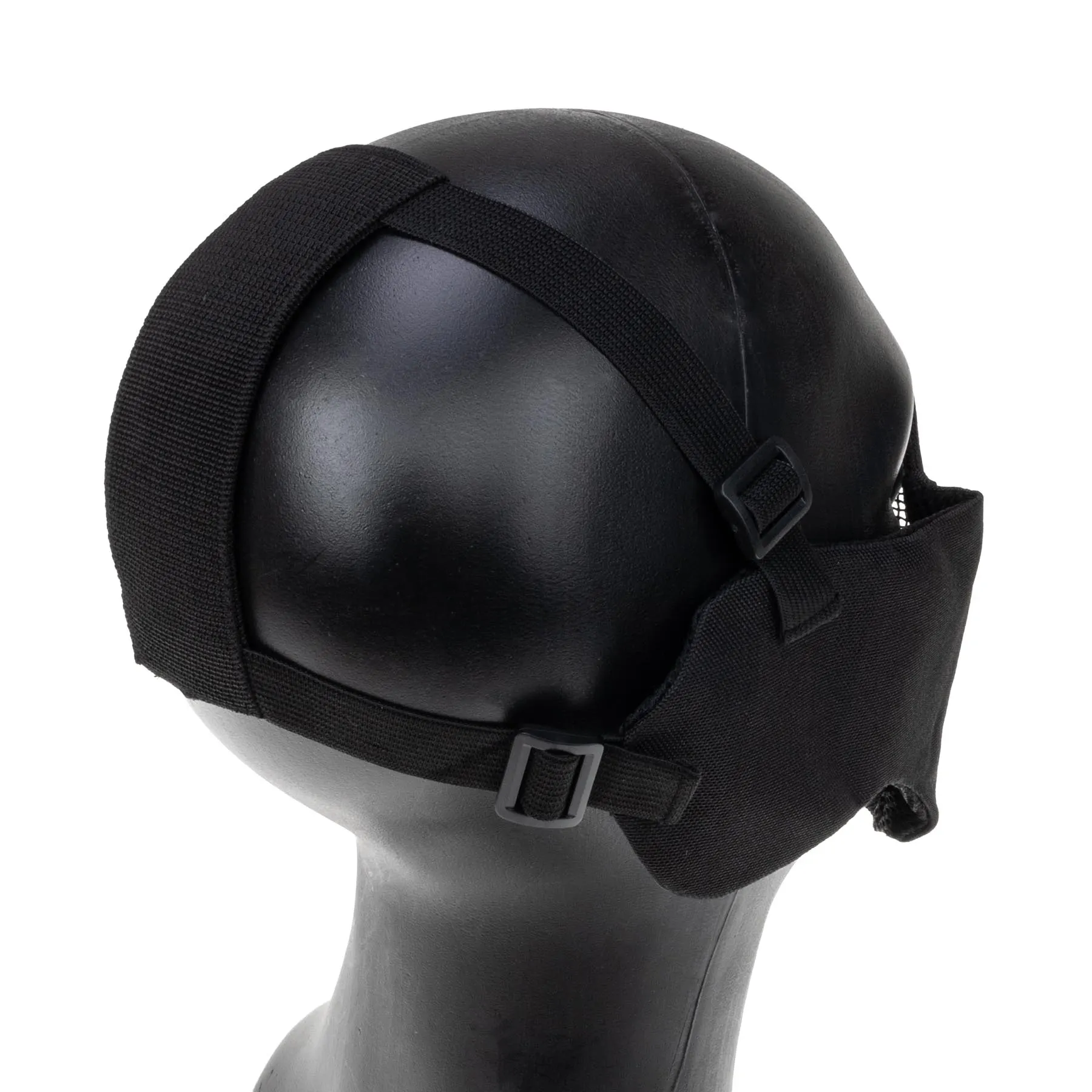 Reapo Mesh Face Mask w/ Soft Ear Protection, Black